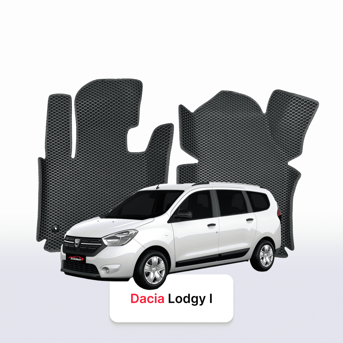 Fußmatten EVAMATS für Dacia Lodgy 1 Gen 2012-2025 Jahr MINIVAN