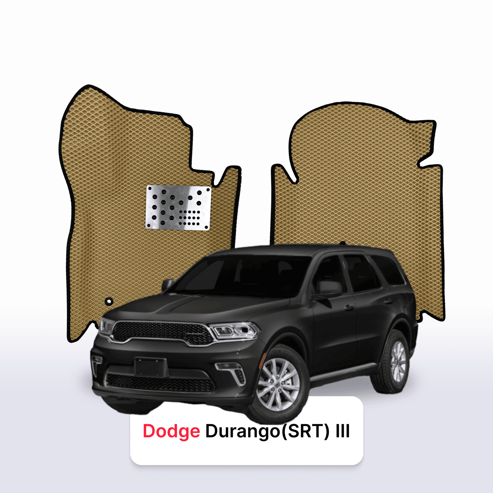 Fußmatten EVAMATS für Dodge Durango(SRT) 3. Generation 2013–2025, SUV Fußmatten EVAMATS für Dodge Durango(SRT) 3. Generation 2013–2025, SUV