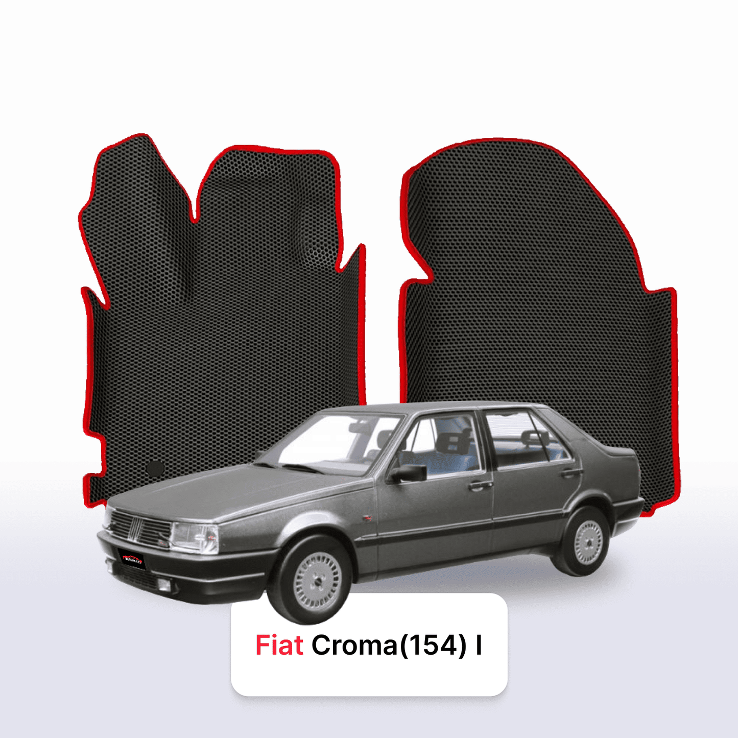 EVAMATS Automatten für Fiat Croma (154) 1. Generation 1985-1996 Jahr LIFTBACK