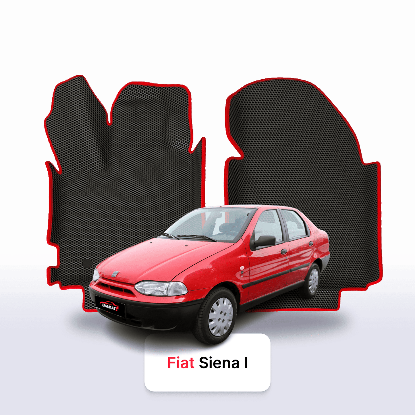 EVAMATS Automatten für Fiat Siena 1. Generation 1996–2017 Limousine