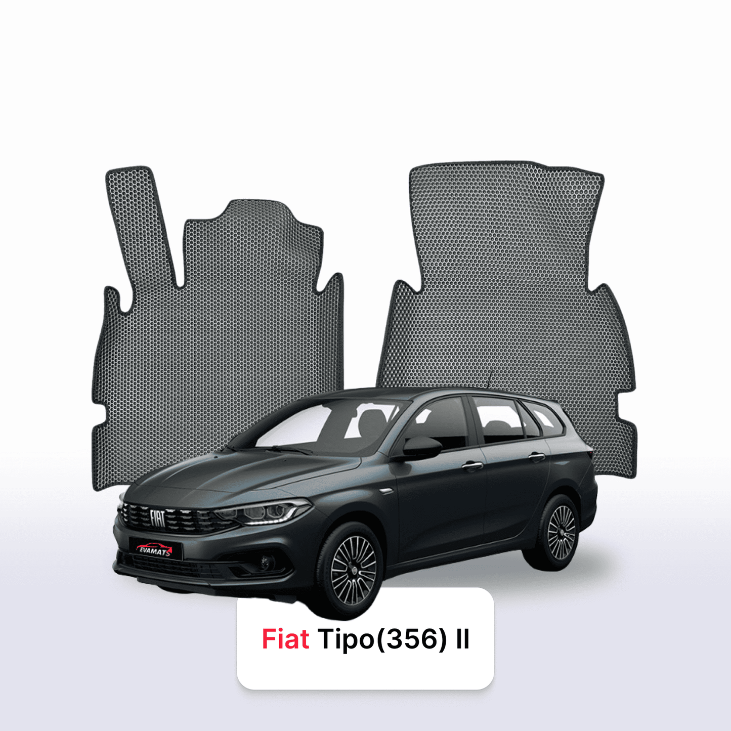 EVAMATS Automatten für Fiat Tipo (356) 2. Generation 2015-2023 Jahr KOMBI