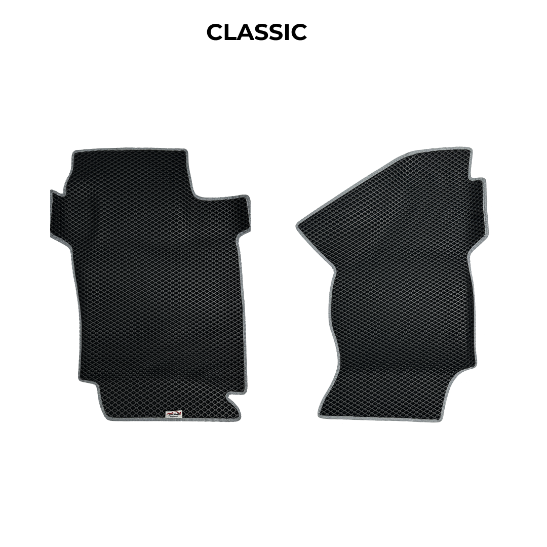 Fußmatten EVAMATS für Volkswagen Amarok II gen 2022-2028 jahr PICK-UP doppelkabine