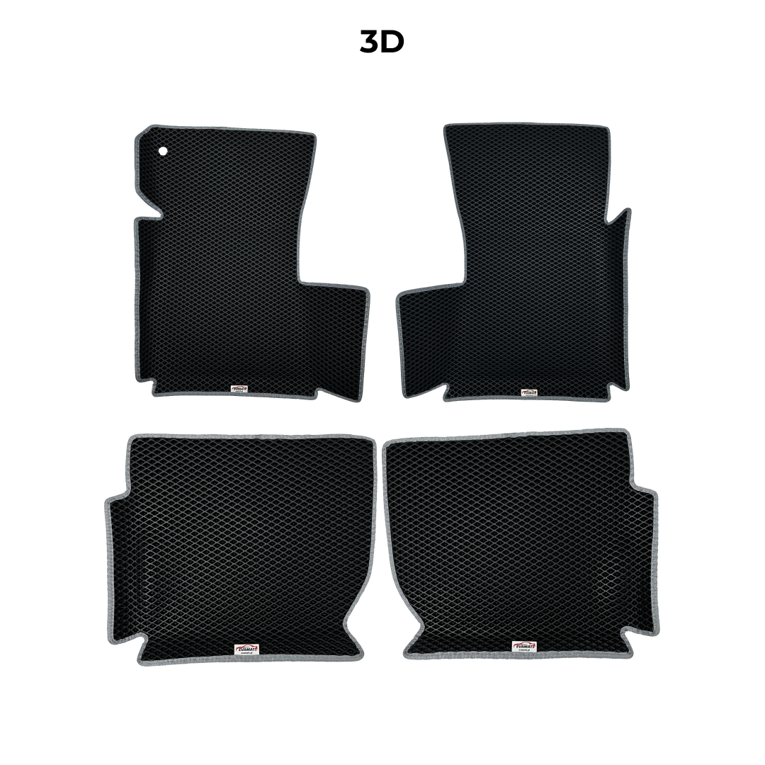 Fußmatten EVAMATS für Ford Mustang 4 Gen 1993-2004 Jahr COUPE