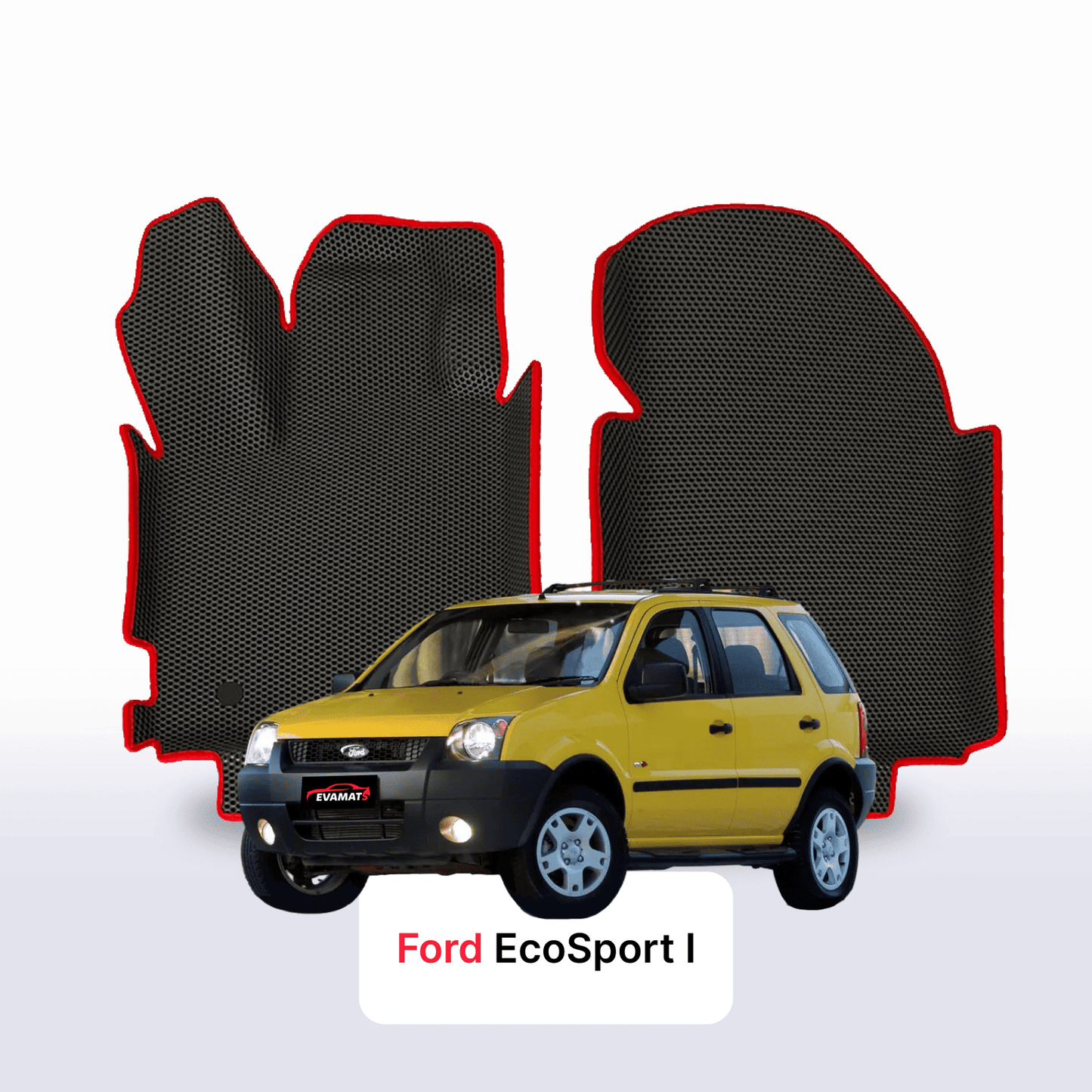 Fußmatten EVAMATS für Ford EcoSport 1 Gen 2003-2012 Jahr SUV