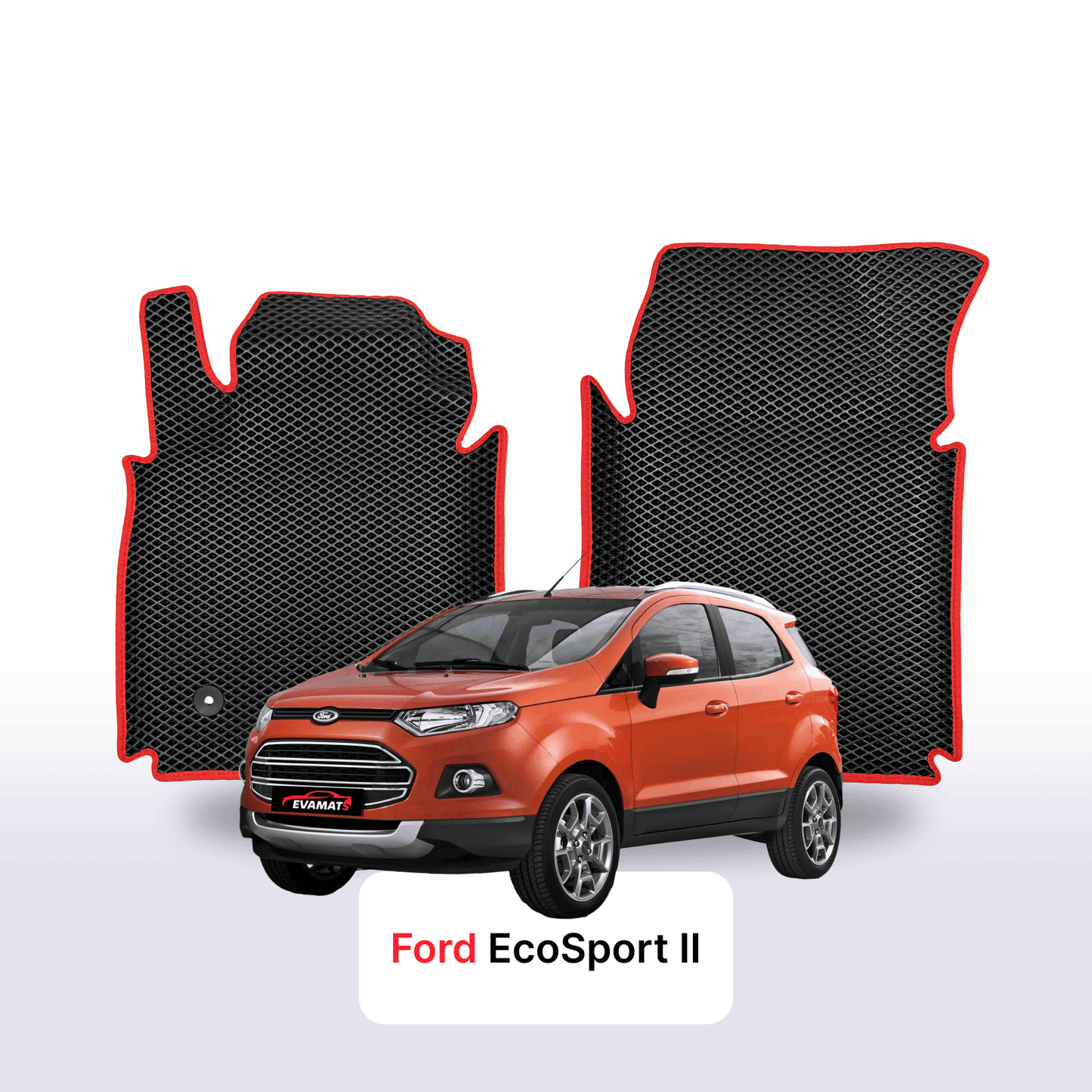 Fußmatten EVAMATS für Ford EcoSport 2 Gen 2012-2023 Jahr SUV