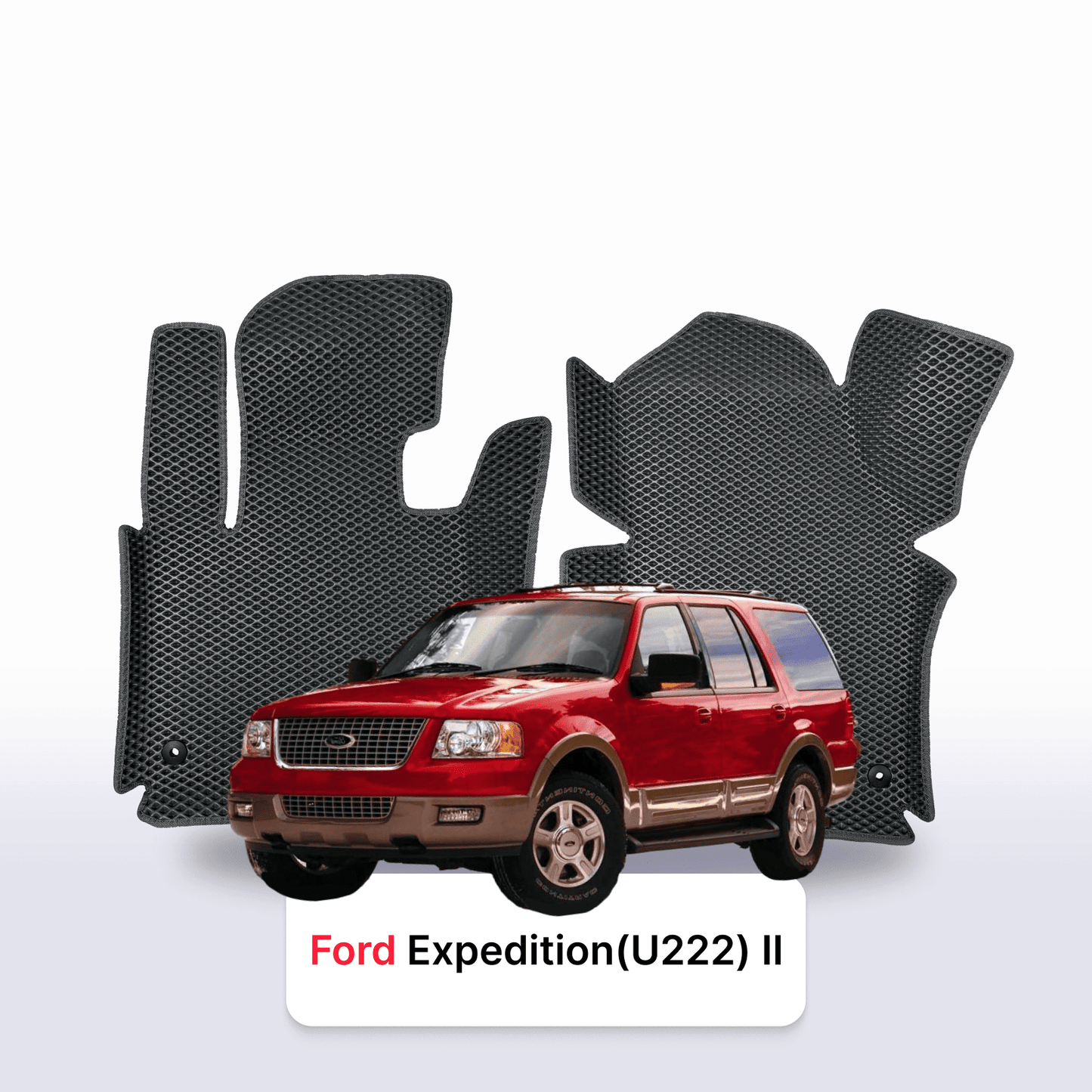Fußmatten EVAMATS für Ford Expedition (U222) 2. Generation 2002-2006 Jahr SUV