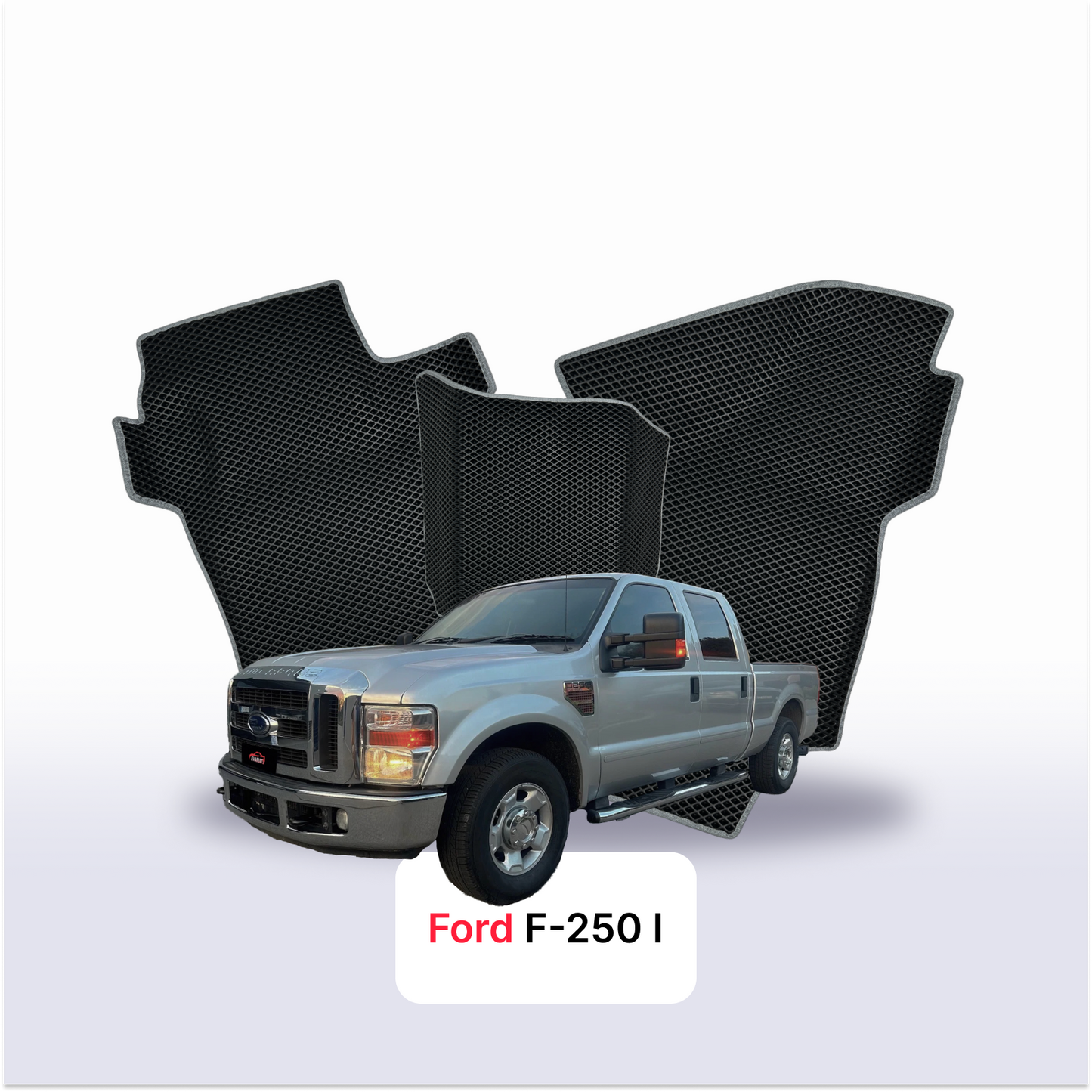 Fußmatten EVAMATS für Ford F-250 2006-2016 Jahr Super Duty PICK-UP Doppelkabine