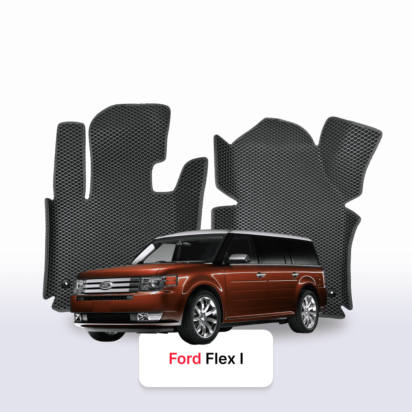 Fußmatten EVAMATS für Ford Flex 1 Gen 2008-2019 Jahr SUV