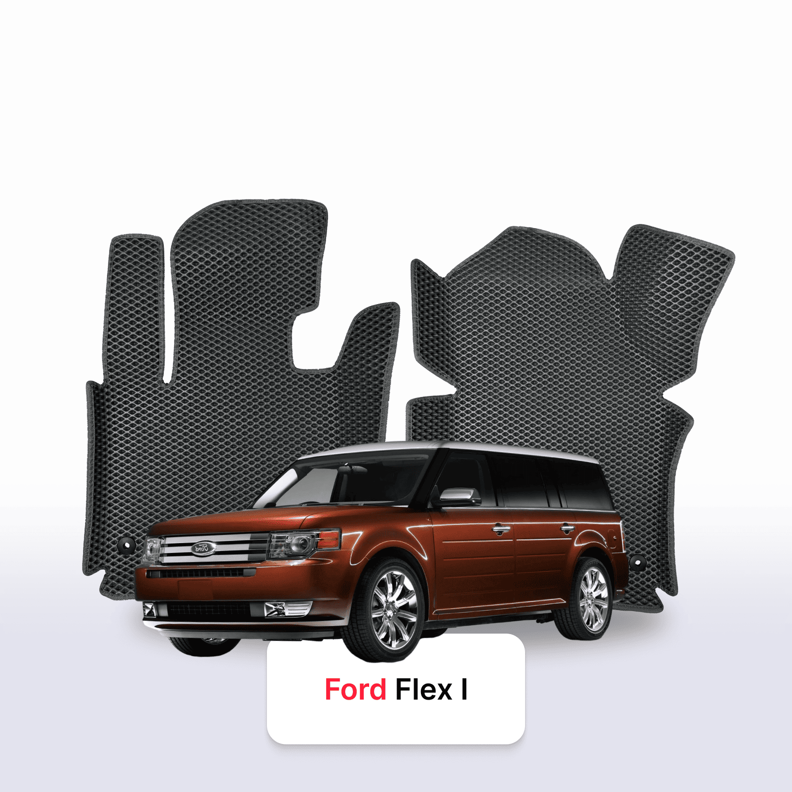 Fußmatten EVAMATS für Ford Flex 1 Gen 2008-2019 Jahr SUV Fußmatten EVAMATS für Ford Flex 1 Gen 2008-2019 Jahr SUV