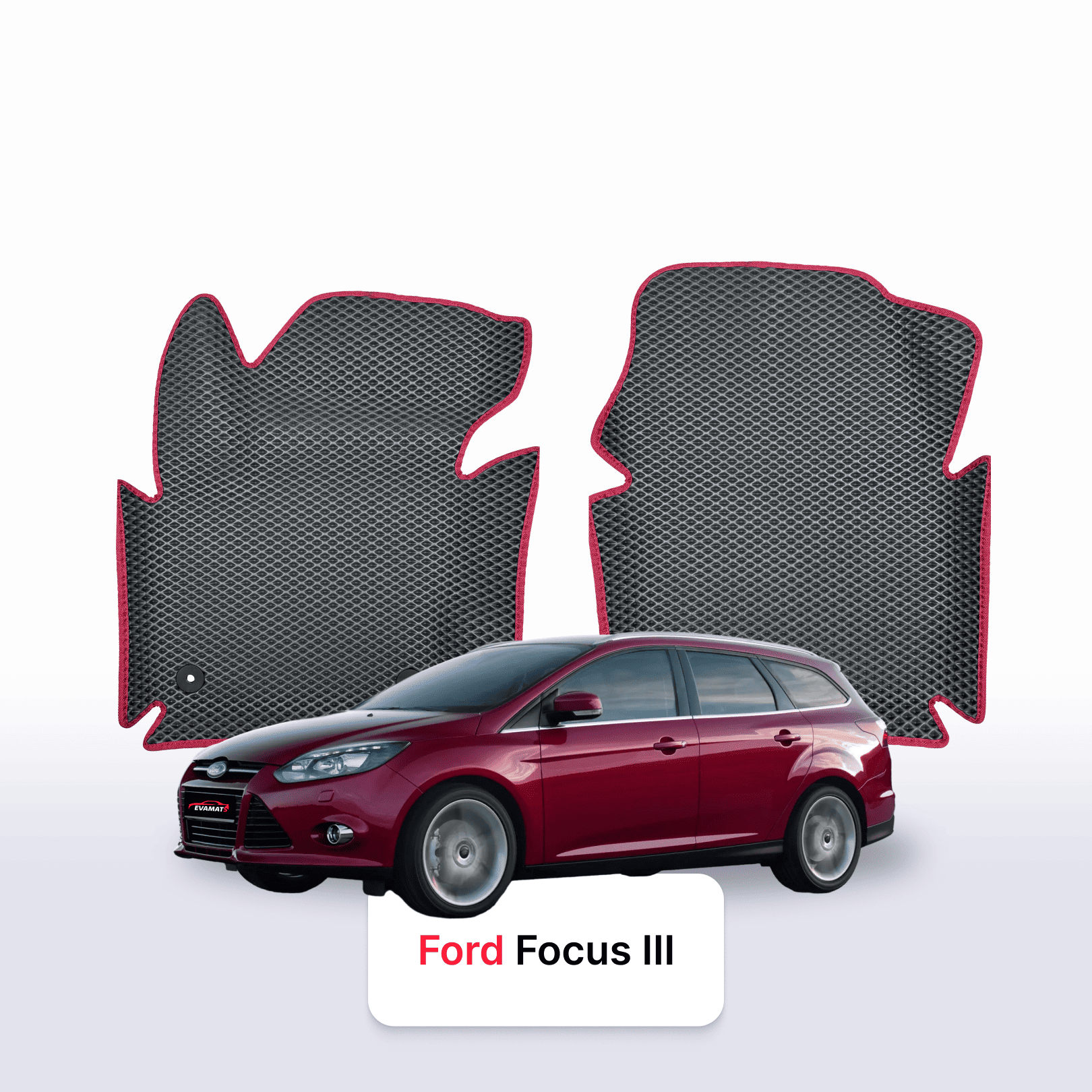 Fußmatten EVAMATS für Ford Focus 3 Gen 2011-2018 Jahr STATION WAGON Fußmatten EVAMATS für Ford Focus 3 Gen 2011-2018 Jahr STATION WAGON