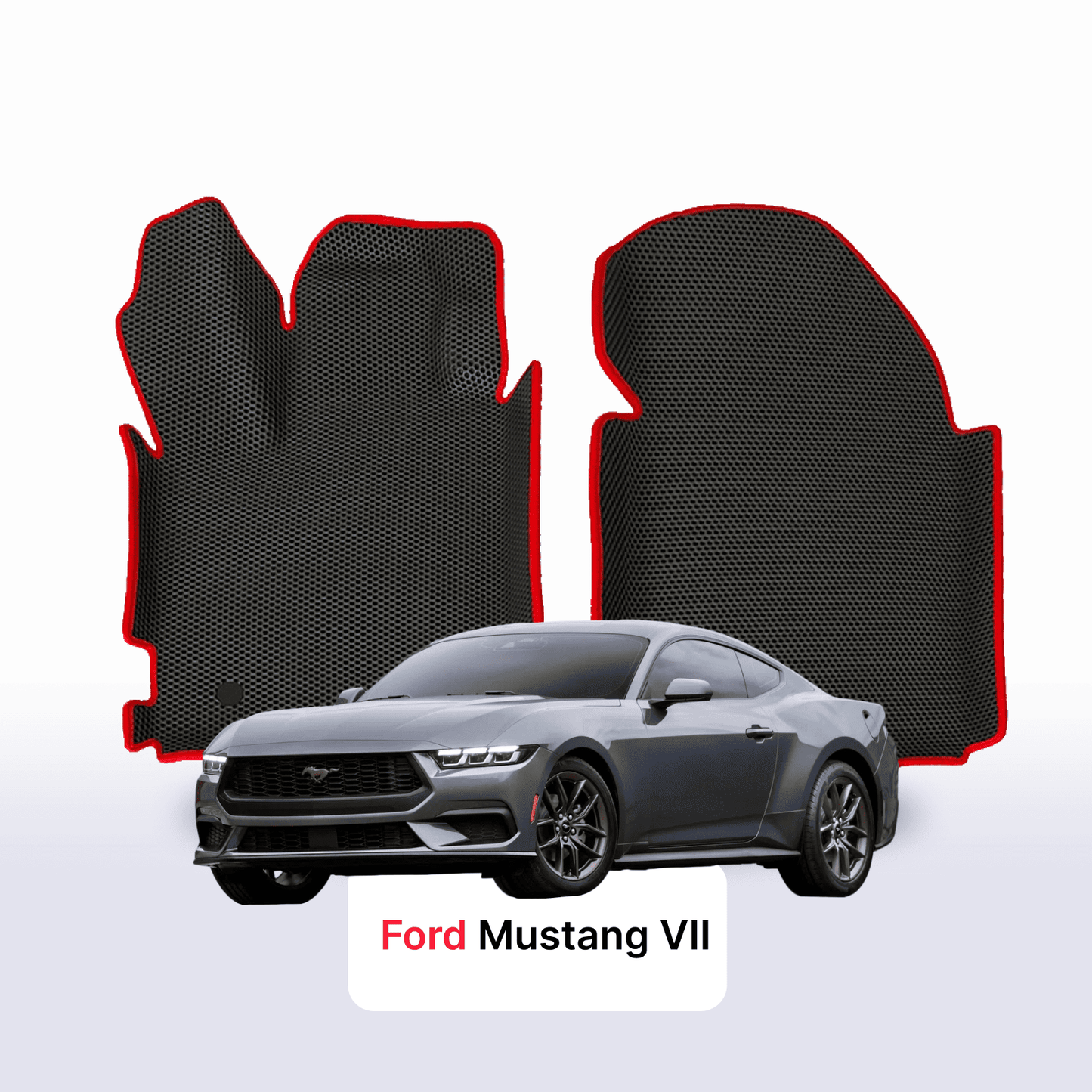 Fußmatten EVAMATS für Ford Mustang 7. Generation 2023-2025 Jahr COUPE
