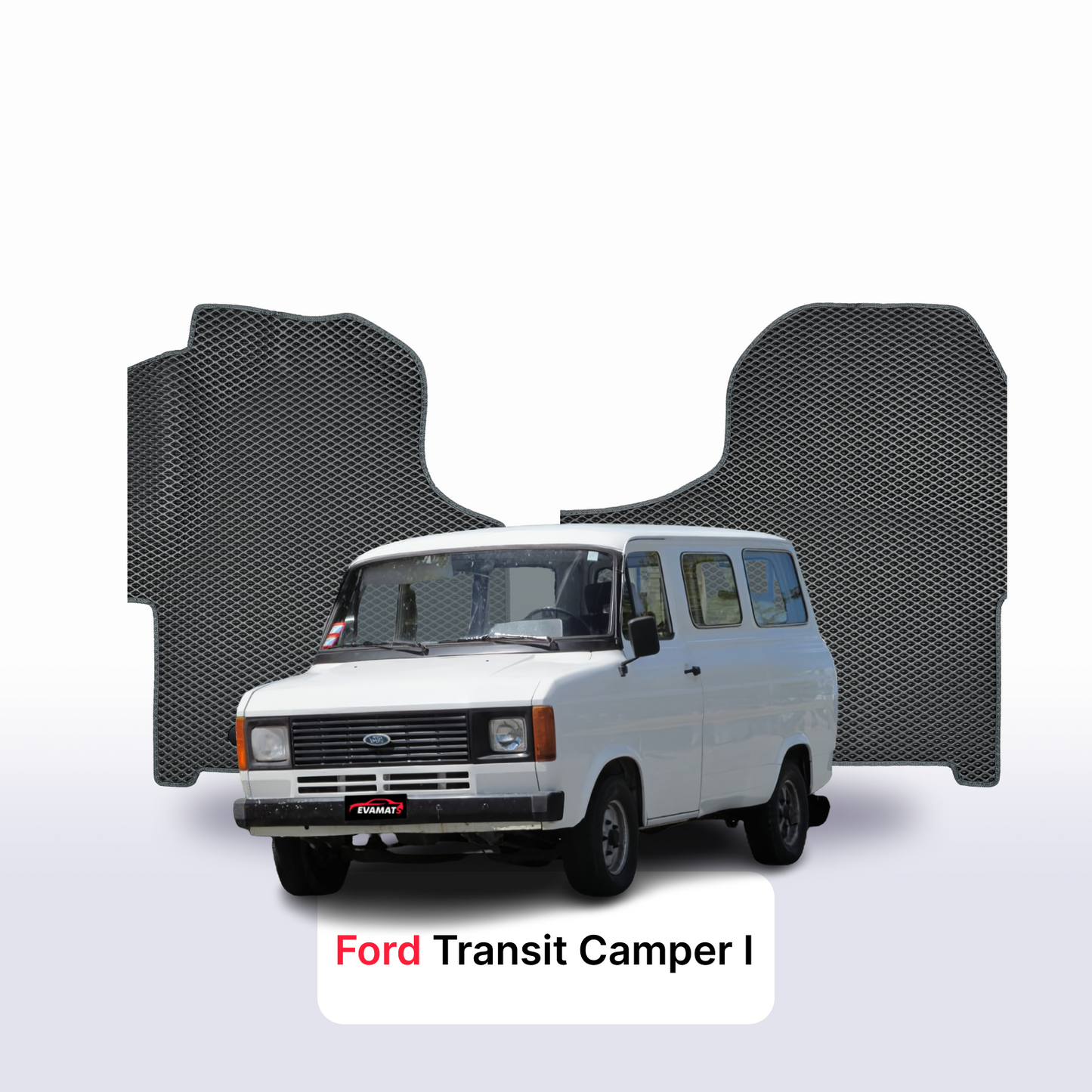Fußmatten EVAMATS für Ford Transit Camper 1. Generation 1977-1986 Jahr BUS