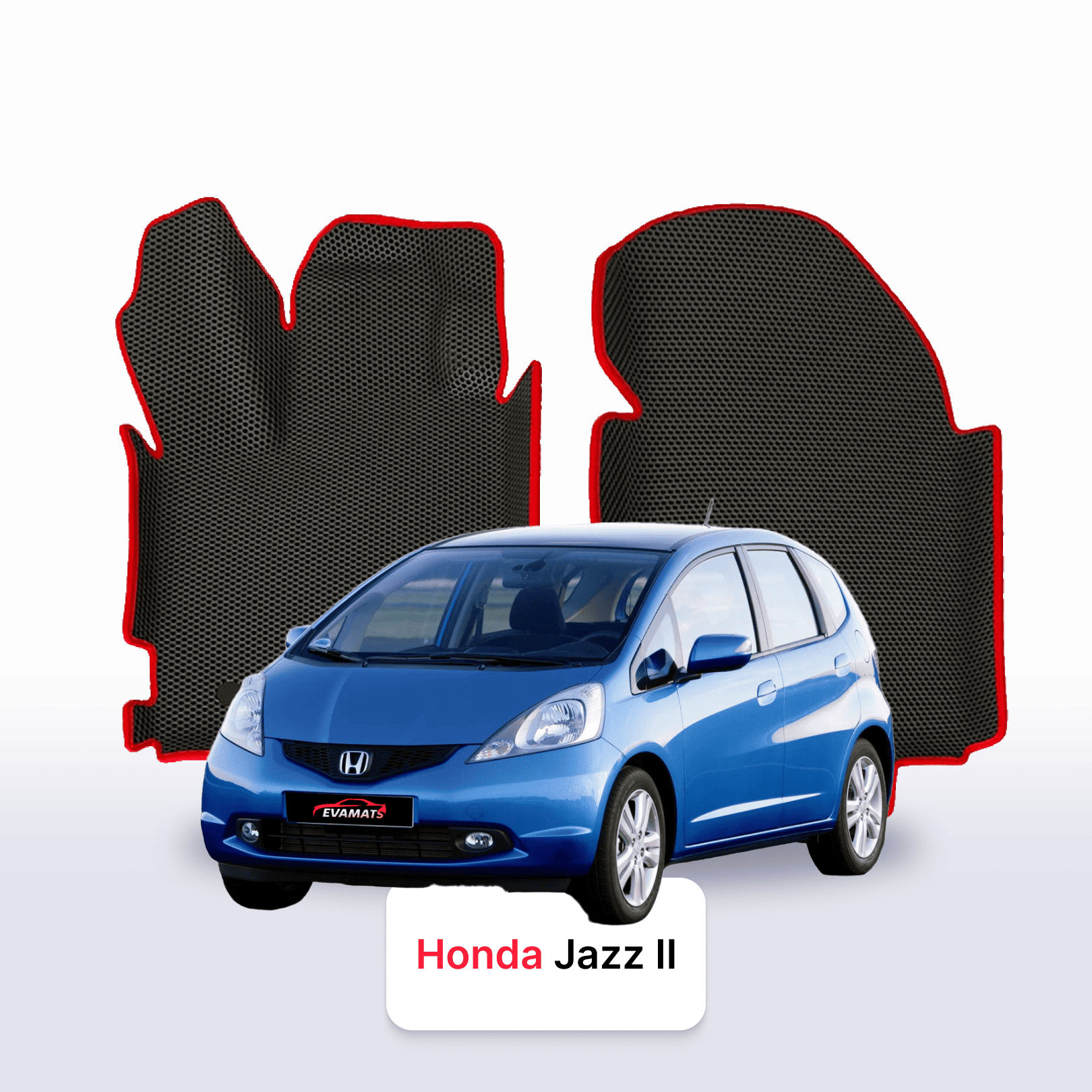 Fußmatten EVAMATS für Honda Jazz 2 Gen 2008-2014 Jahr FLIEßHECK 5-Türer Fußmatten EVAMATS für Honda Jazz 2 Gen 2008-2014 Jahr FLIEßHECK 5-Türer