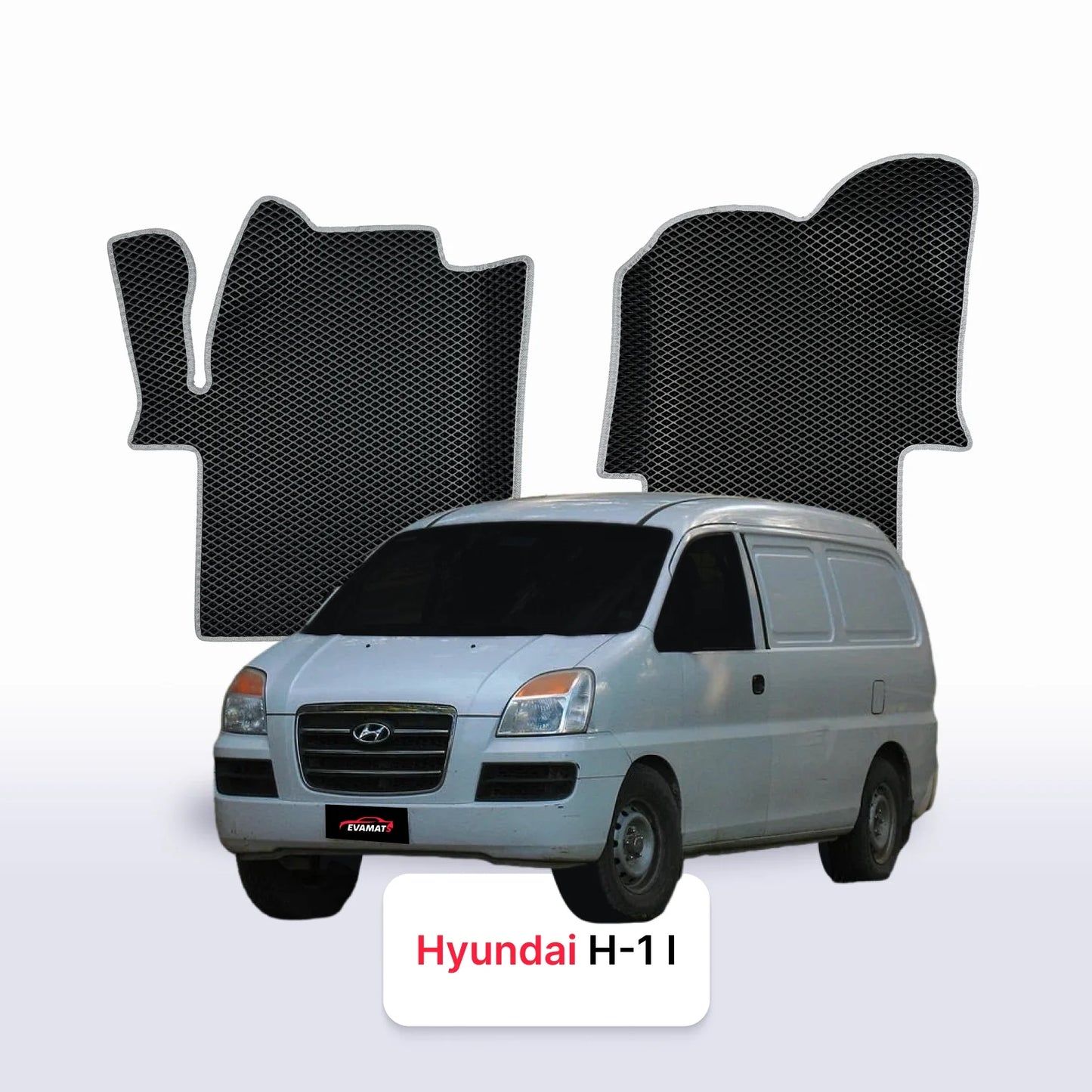 Fußmatten EVAMATS für Hyundai H-1 1. Generation 1997-2007 Baujahr VAN