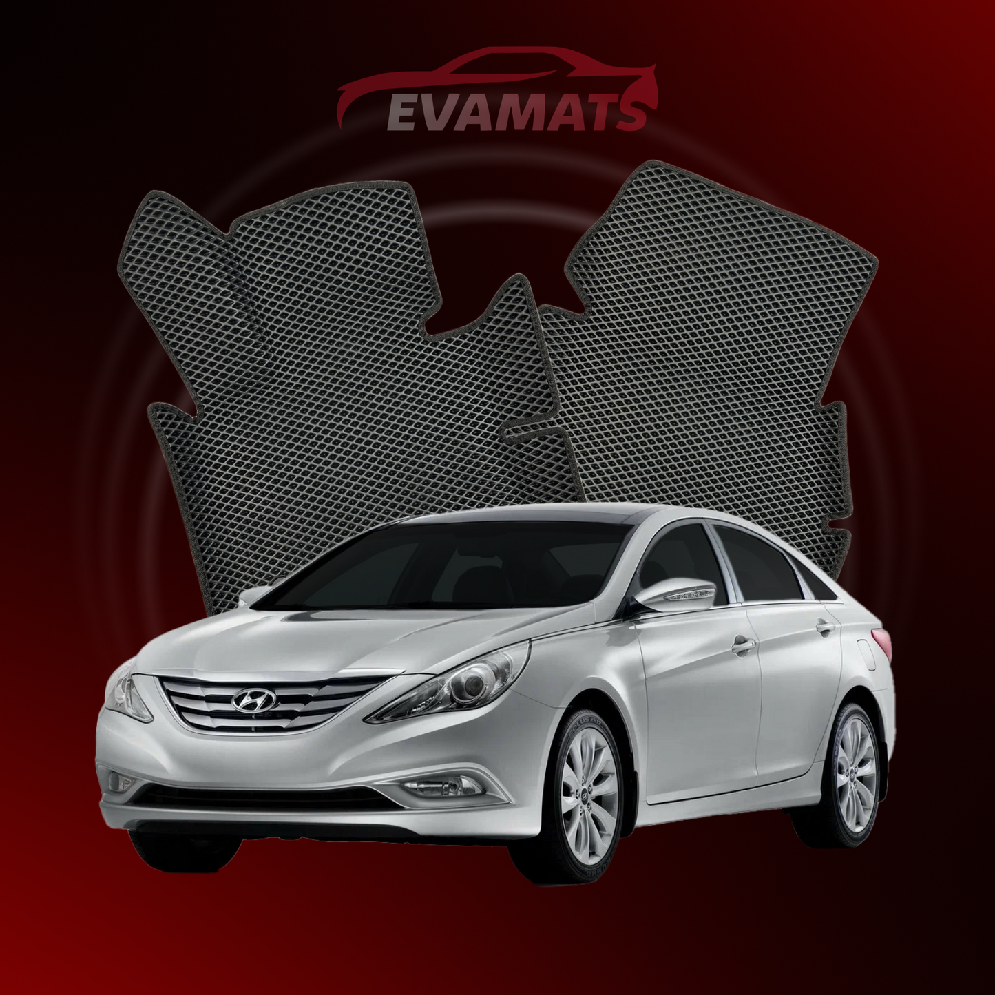 Fußmatten EVAMATS für Hyundai Sonata(YF) 6. Generation 2009–2014, Limousine