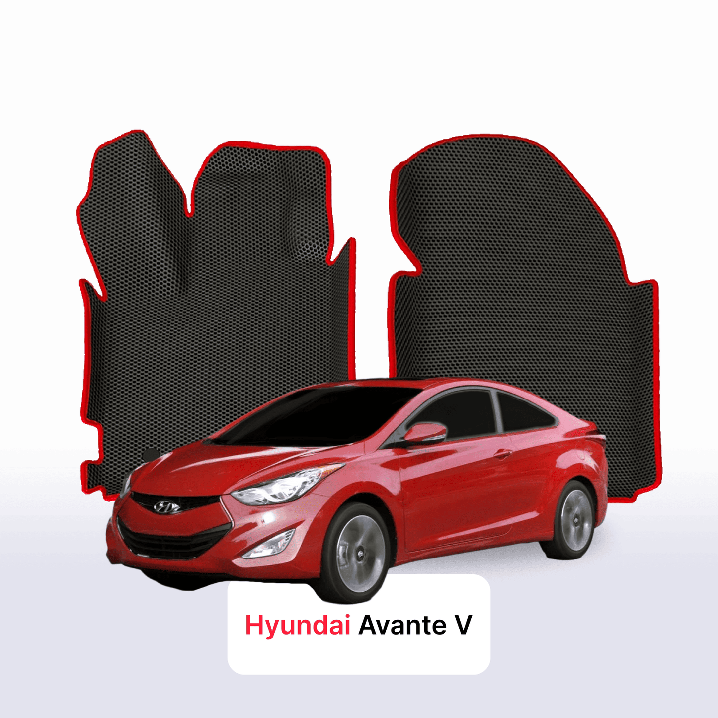 Fußmatten EVAMATS für Hyundai Avante(MD) 5 Gen 2010-2015 Jahr COUPE