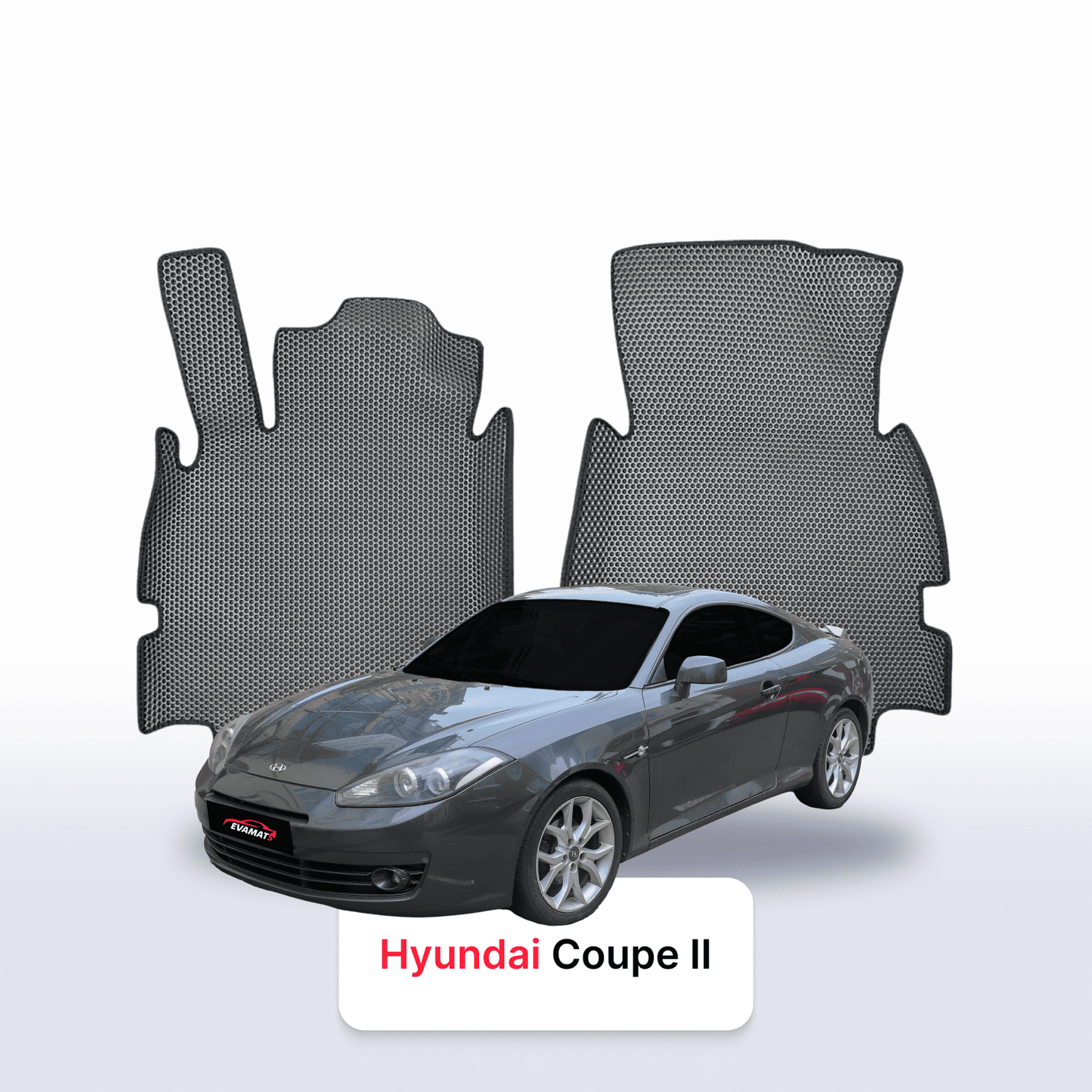 Fußmatten EVAMATS für Hyundai Coupe(Tuscani) 2. Generation 2001-2008 Jahr COUPE