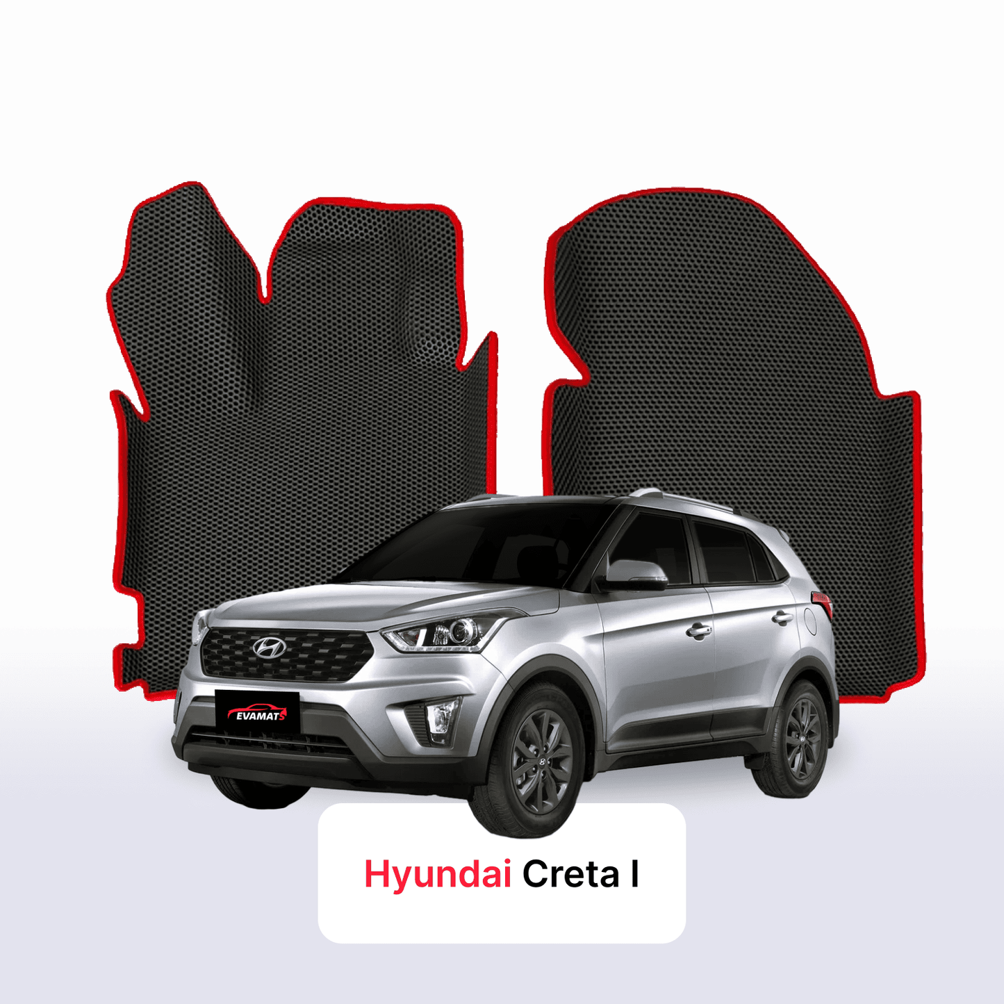Fußmatten EVAMATS für Hyundai Creta 1 Gen 2016-2021 Jahr SUV