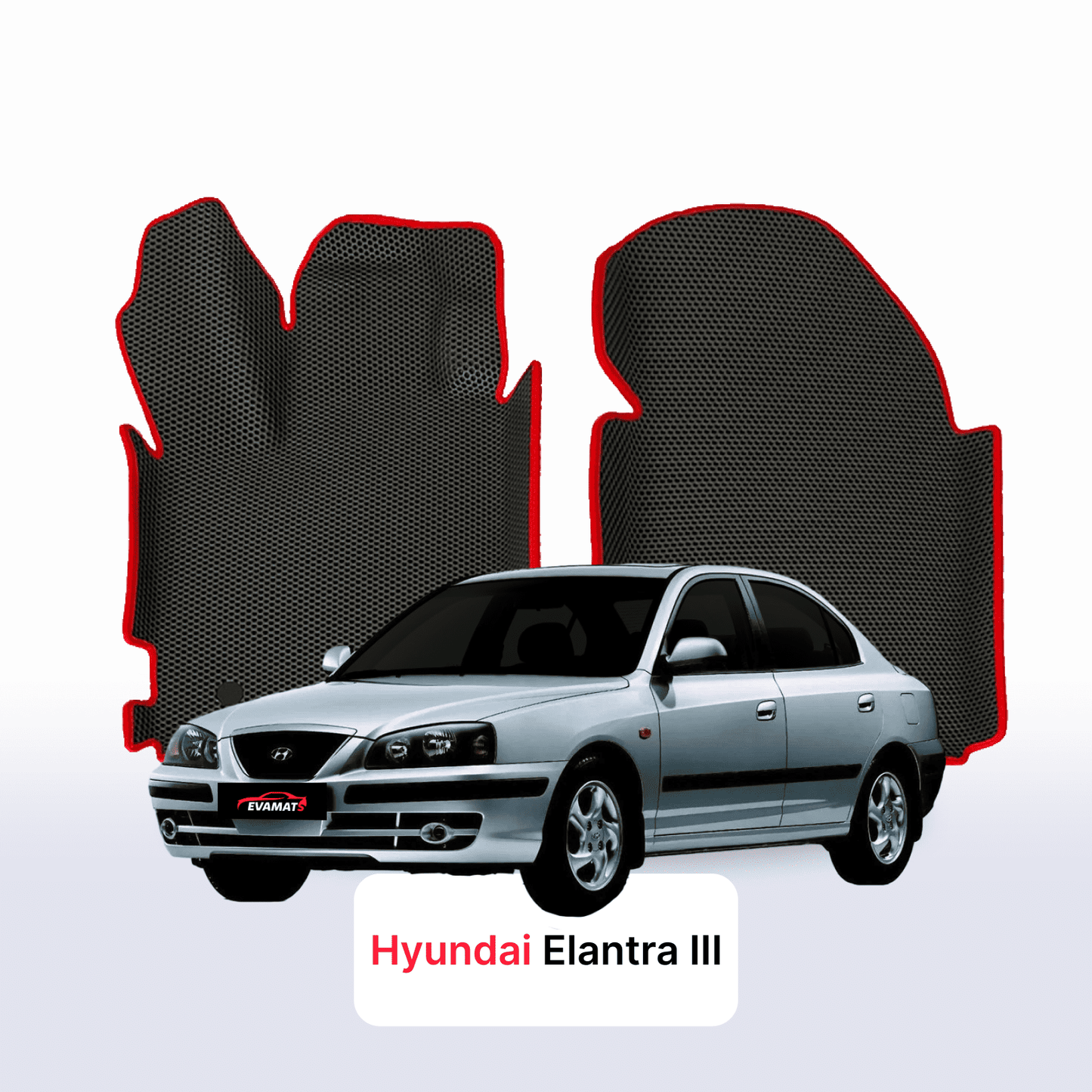 Fußmatten EVAMATS für Hyundai Elantra(XD2) 3. Generation 2000–2010, Limousine