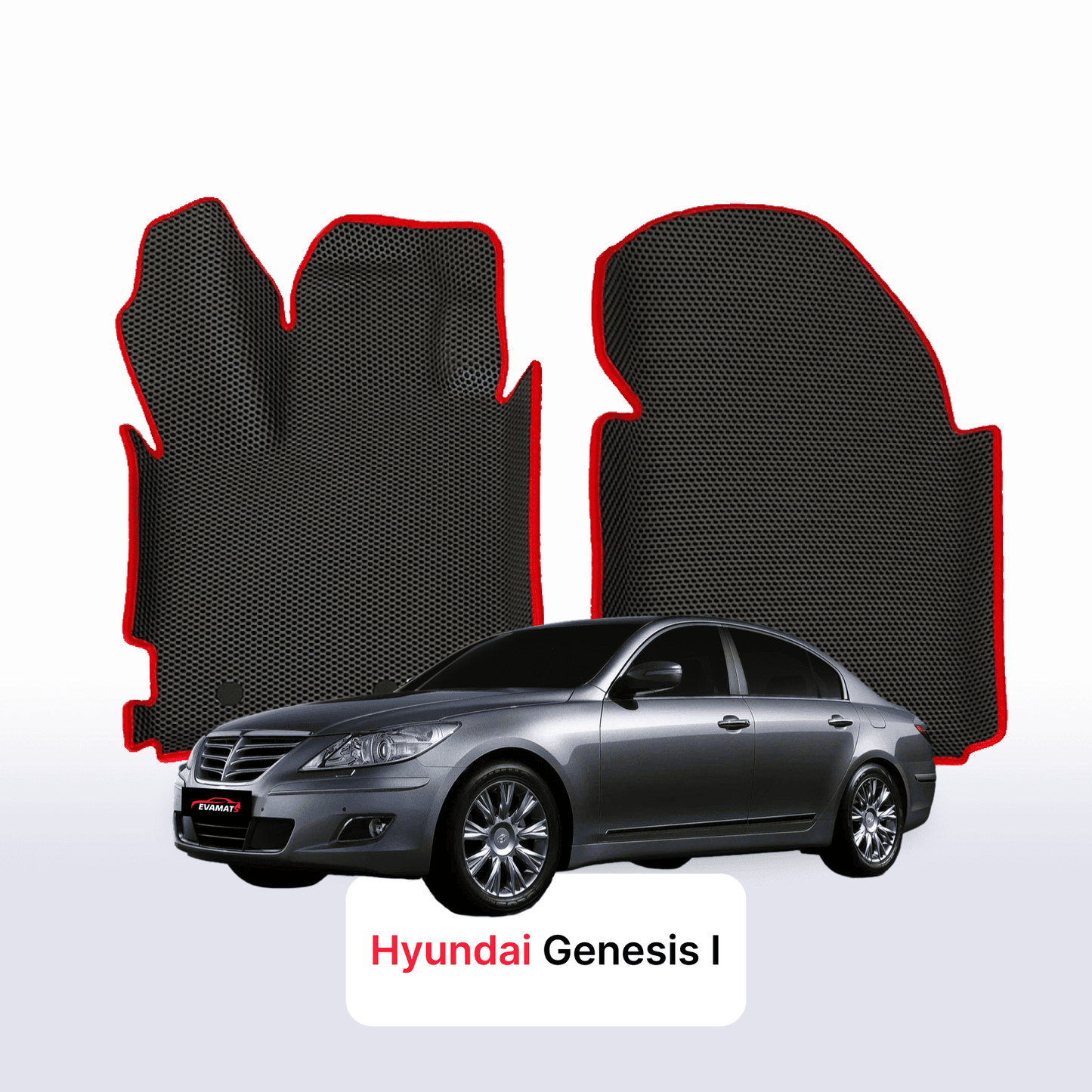 Fußmatten EVAMATS für Hyundai Genesis 1 Gen 2008-2013 Jahr SEDAN
