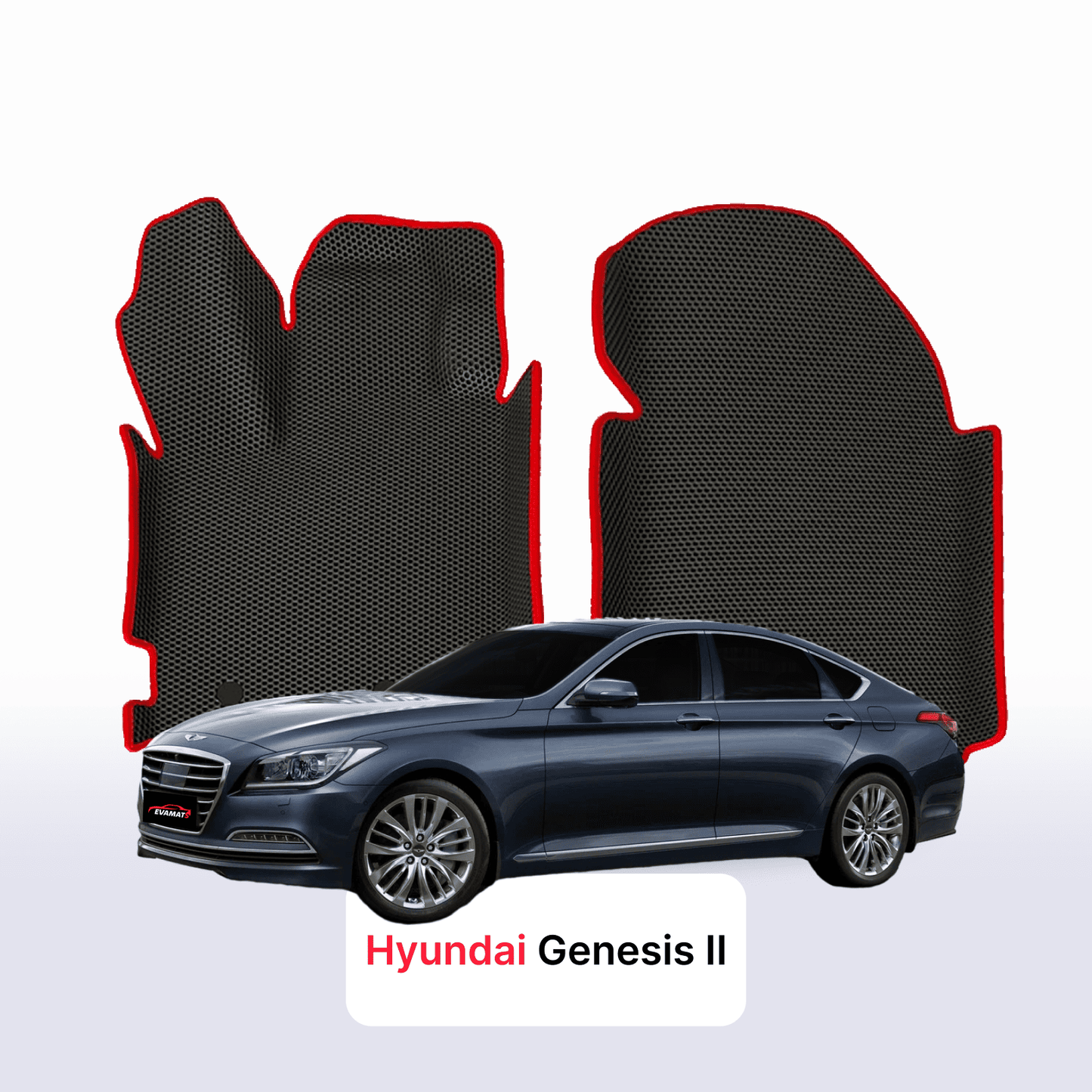 Fußmatten EVAMATS für Hyundai Genesis 2 Gen 2013-2016 Jahr SEDAN