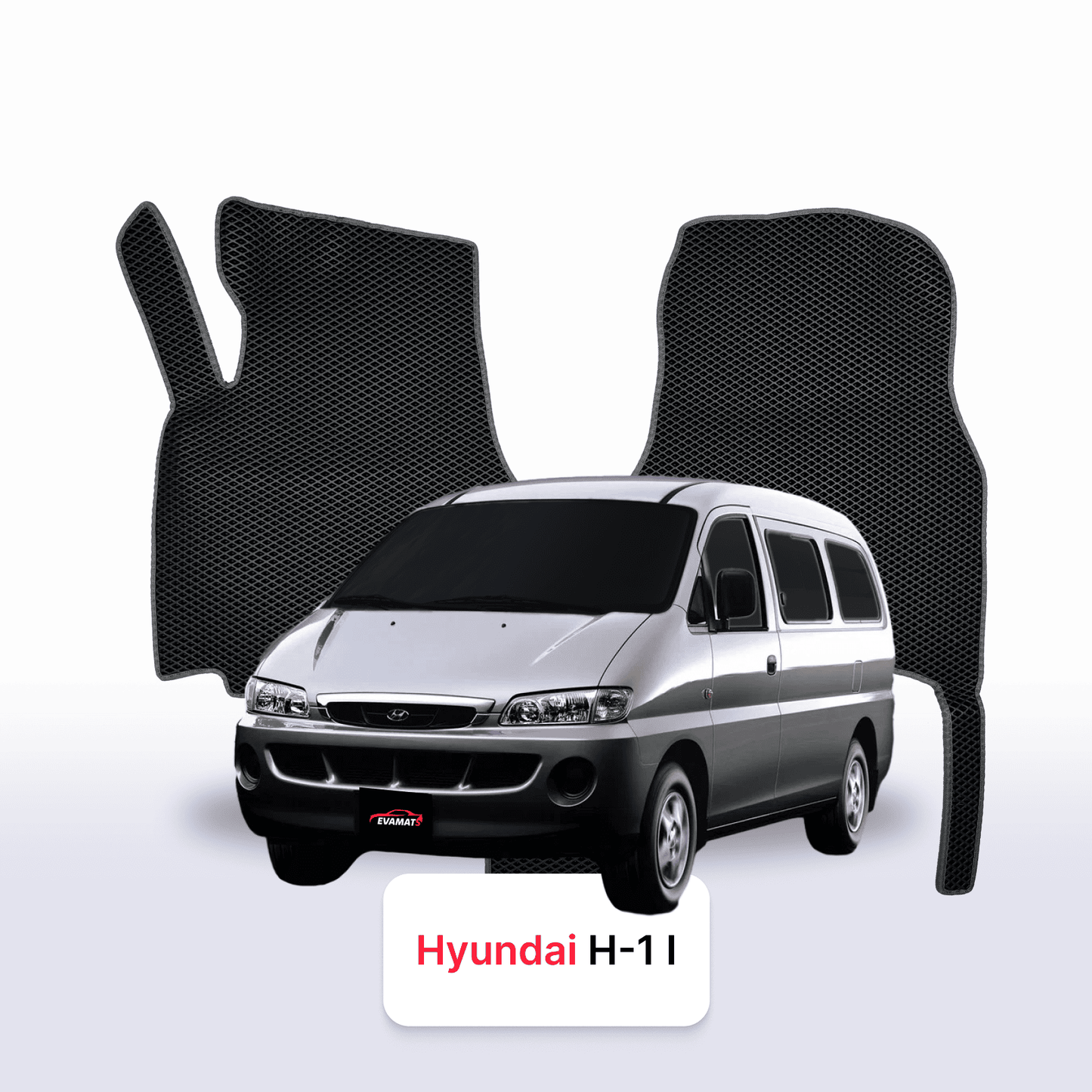 Fußmatten EVAMATS für Hyundai H-1 1. Generation 1997-2007 Jahr MINIVAN