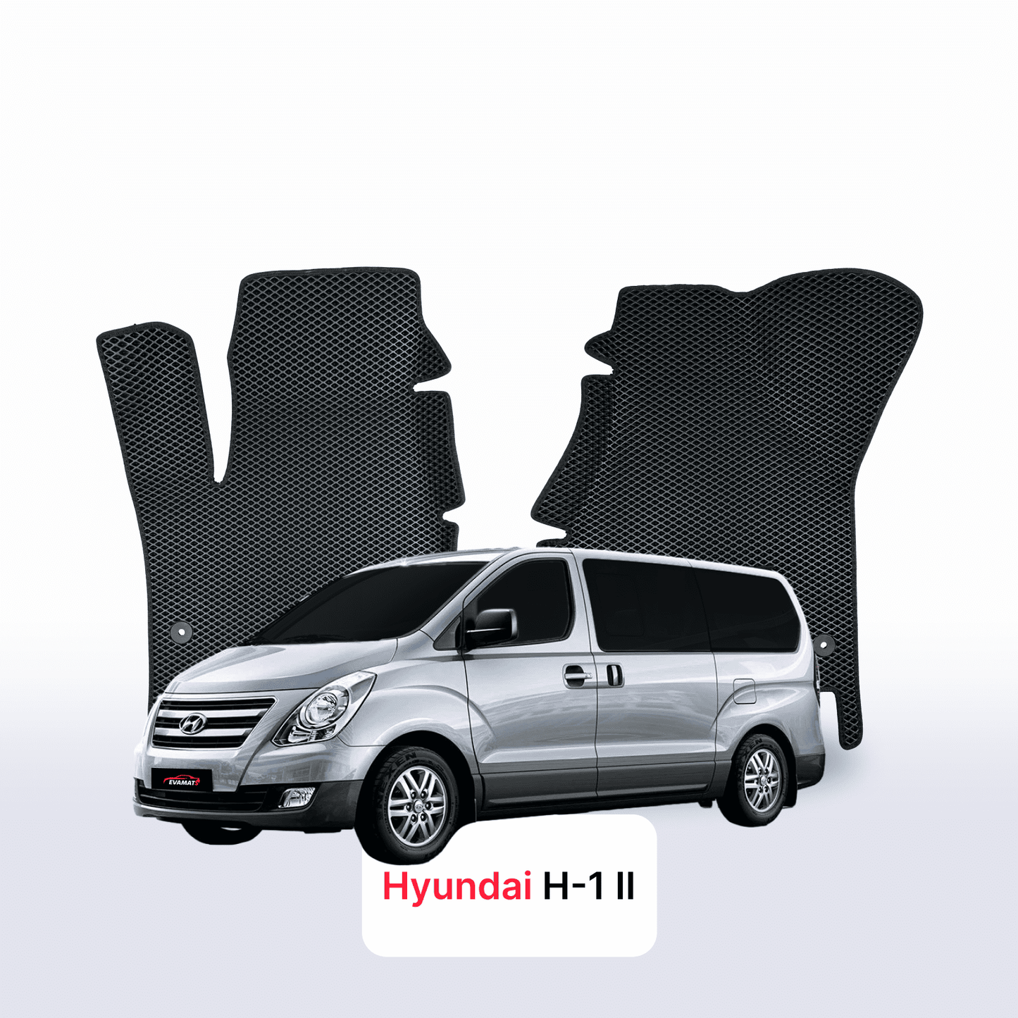 Fußmatten EVAMATS für Hyundai H-1 2 Gen 2007-2021 Jahr MINIVAN