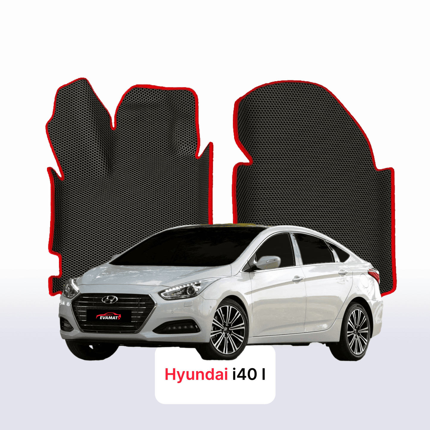 Fußmatten EVAMATS für Hyundai I40 1. Generation 2011-2019 Jahr Limousine
