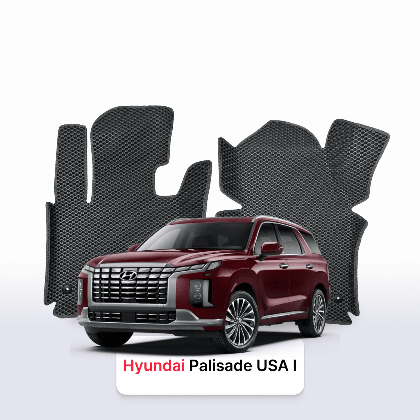 Fußmatten EVAMATS für Hyundai Palisade 1 Gen 2018-2023 Jahr SUV