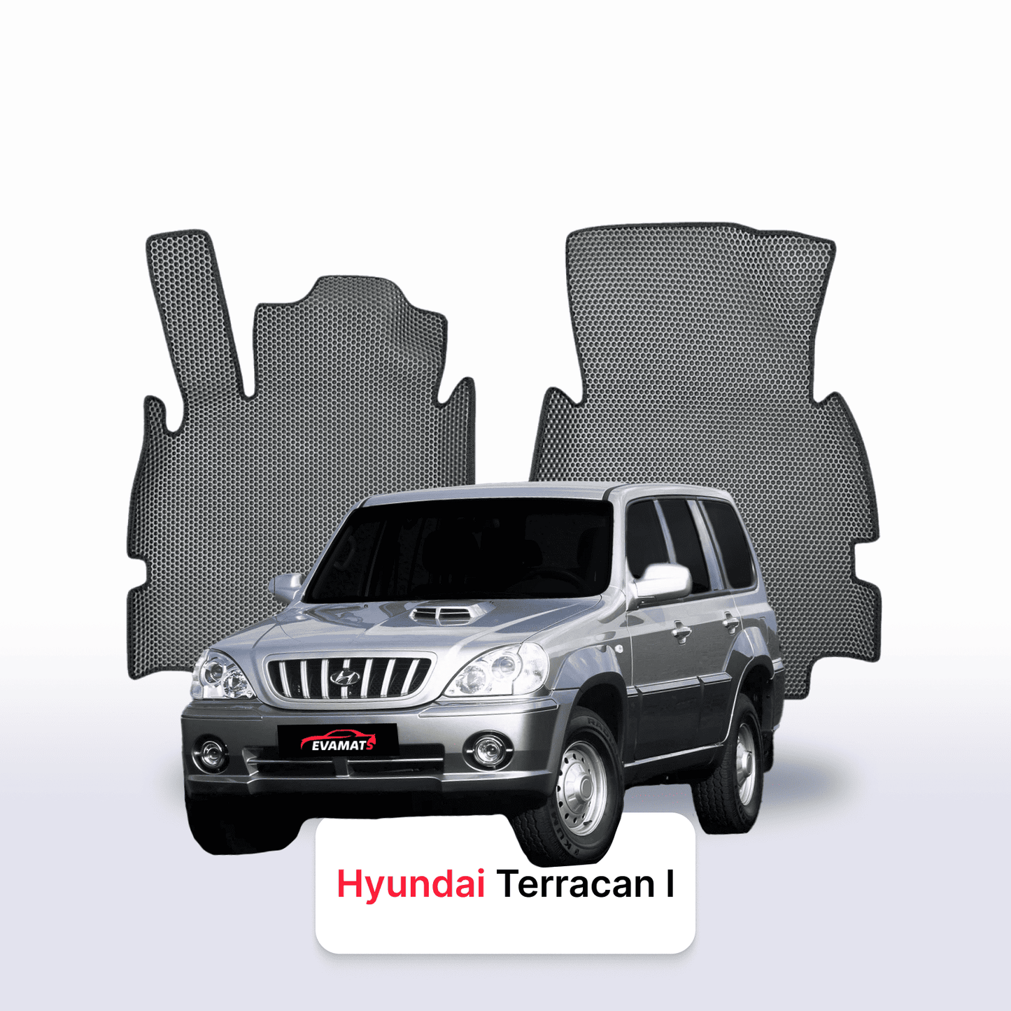 Fußmatten EVAMATS für Hyundai Terracan 1 Gen 2001-2007 Jahr SUV