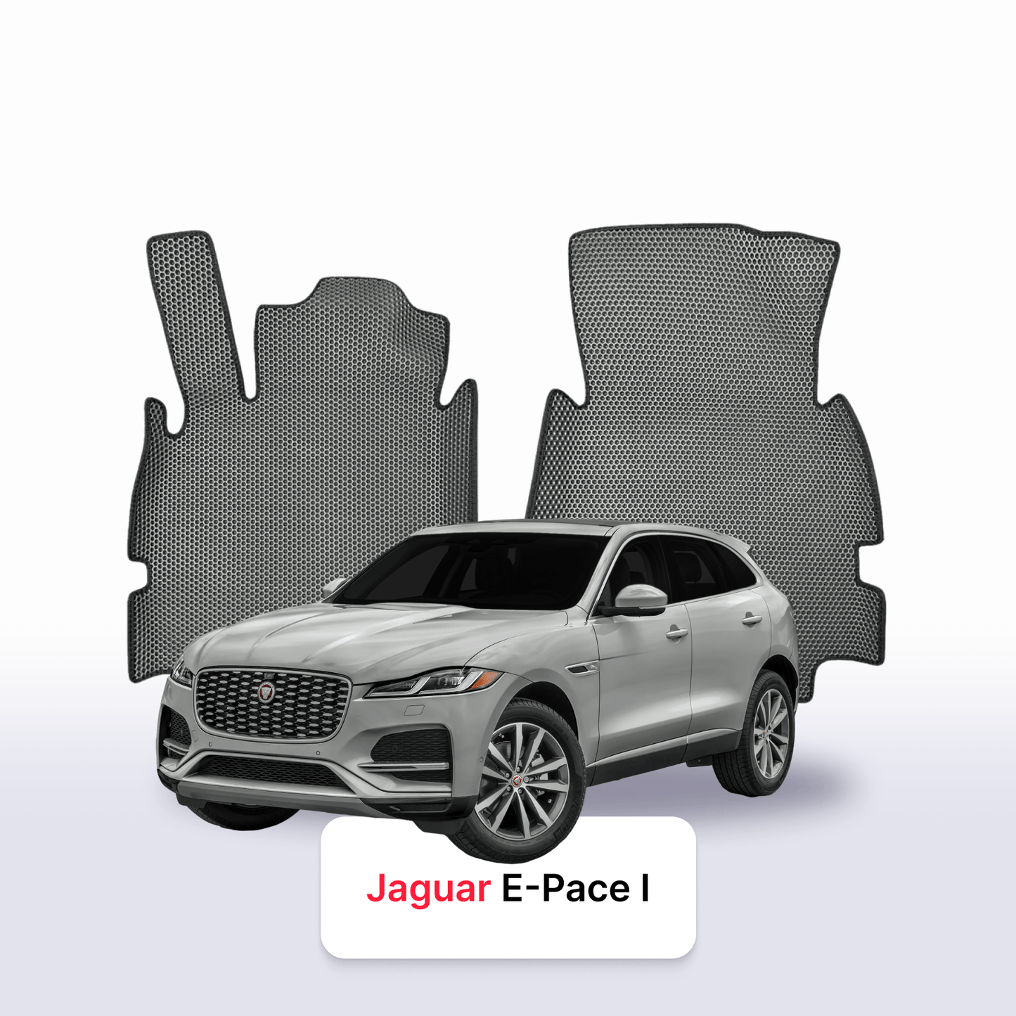 Fußmatten EVAMATS für den SUV Jaguar E-Pace 1. Generation 2017-2025