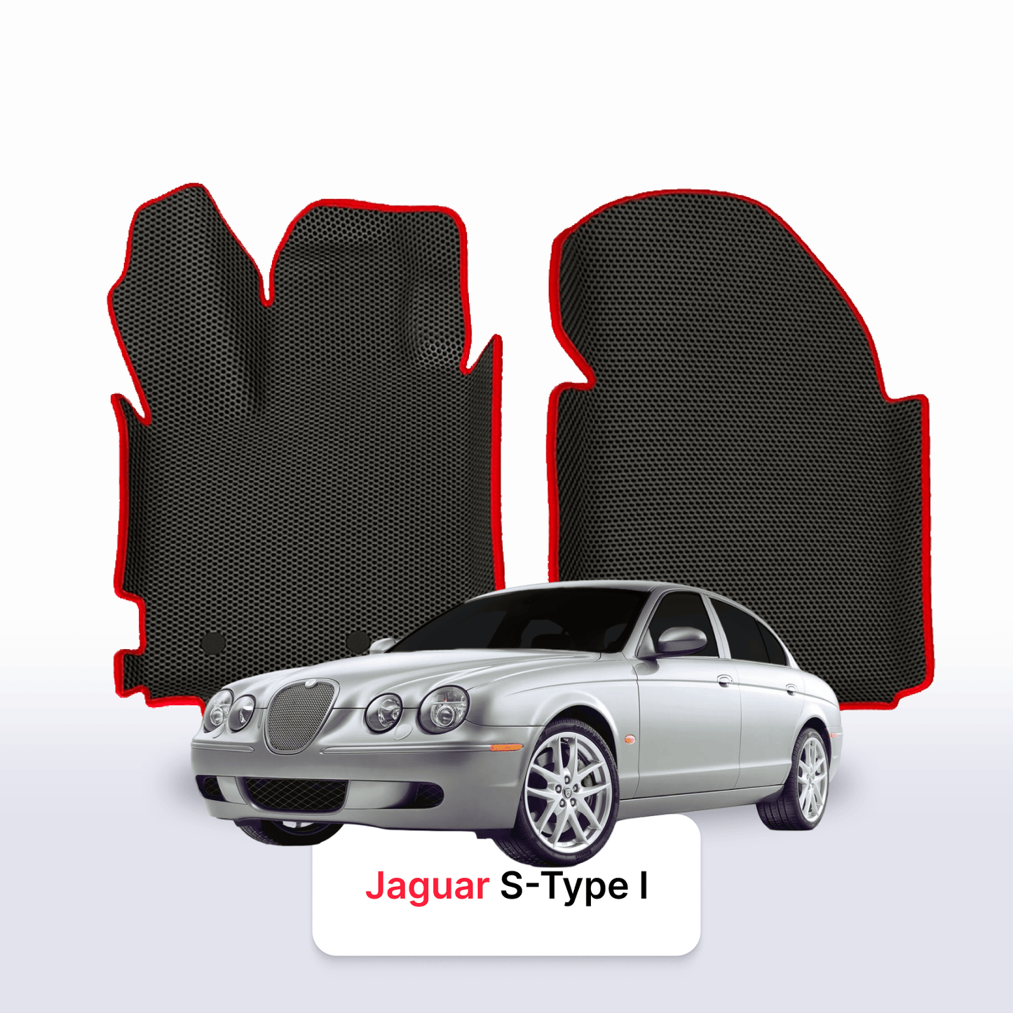 Fußmatten EVAMATS für Jaguar S-Type 1 Gen 1998-2008 Jahr SEDAN