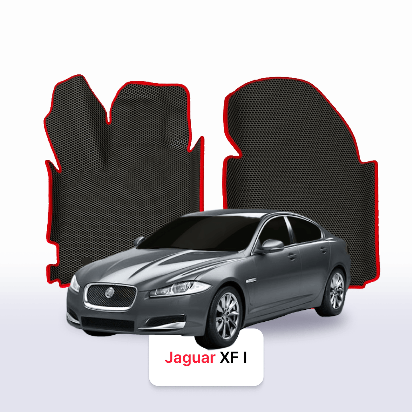 Fußmatten EVAMATS für Jaguar XF 1 Gen 2007-2015 Jahr SEDAN