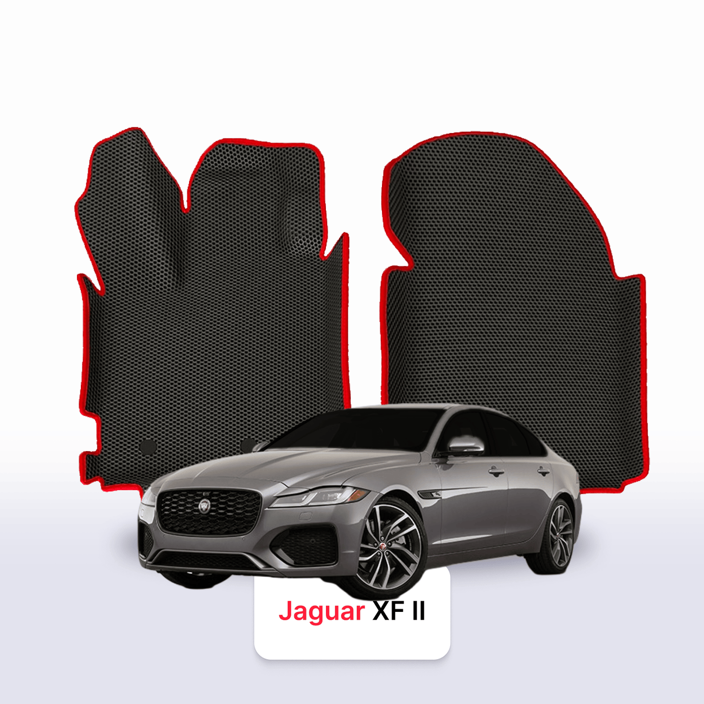 Fußmatten EVAMATS für Jaguar XF 2 Gen 2015-2025 Jahr SEDAN
