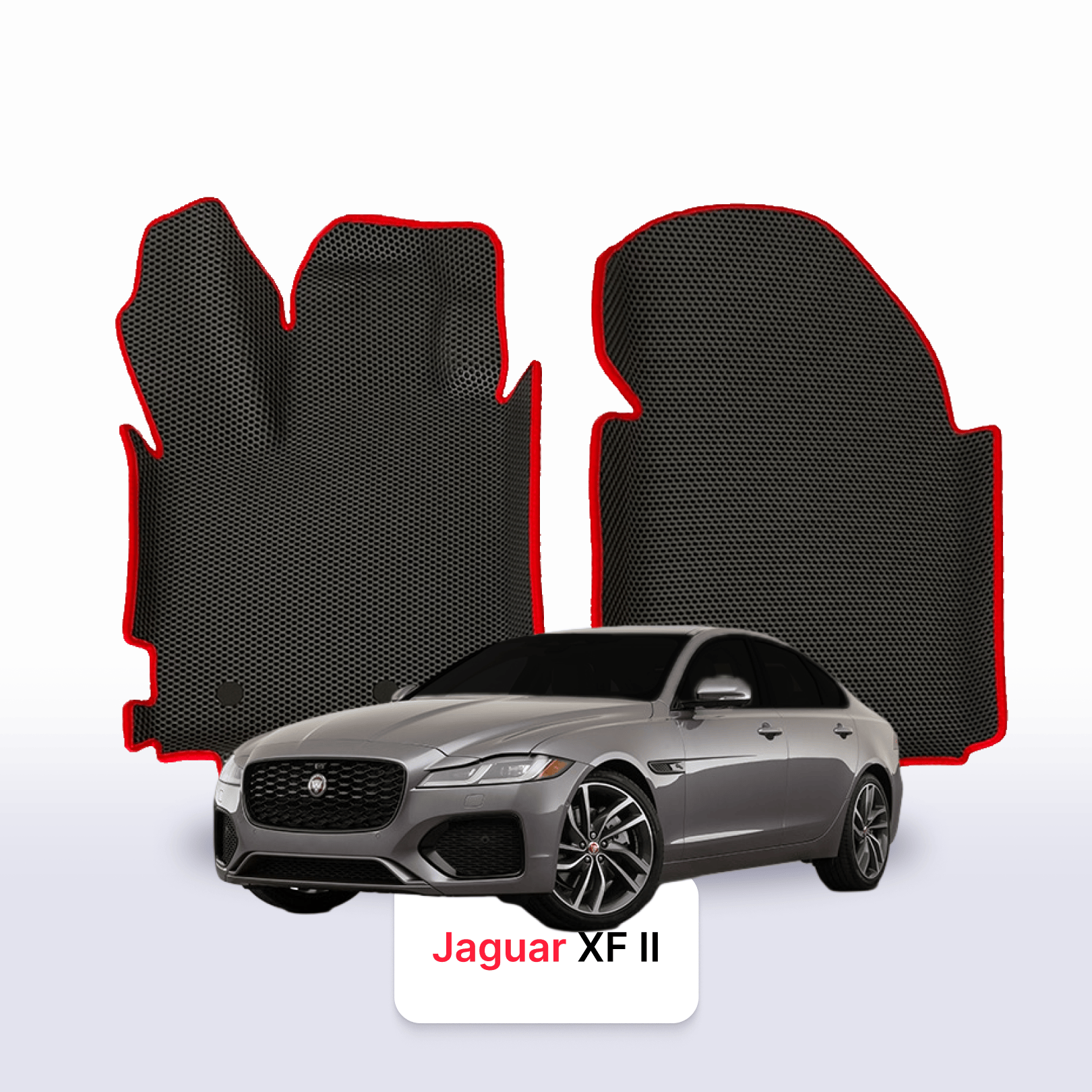 Fußmatten EVAMATS für Jaguar XF 2 Gen 2015-2025 Jahr SEDAN Fußmatten EVAMATS für Jaguar XF 2 Gen 2015-2025 Jahr SEDAN
