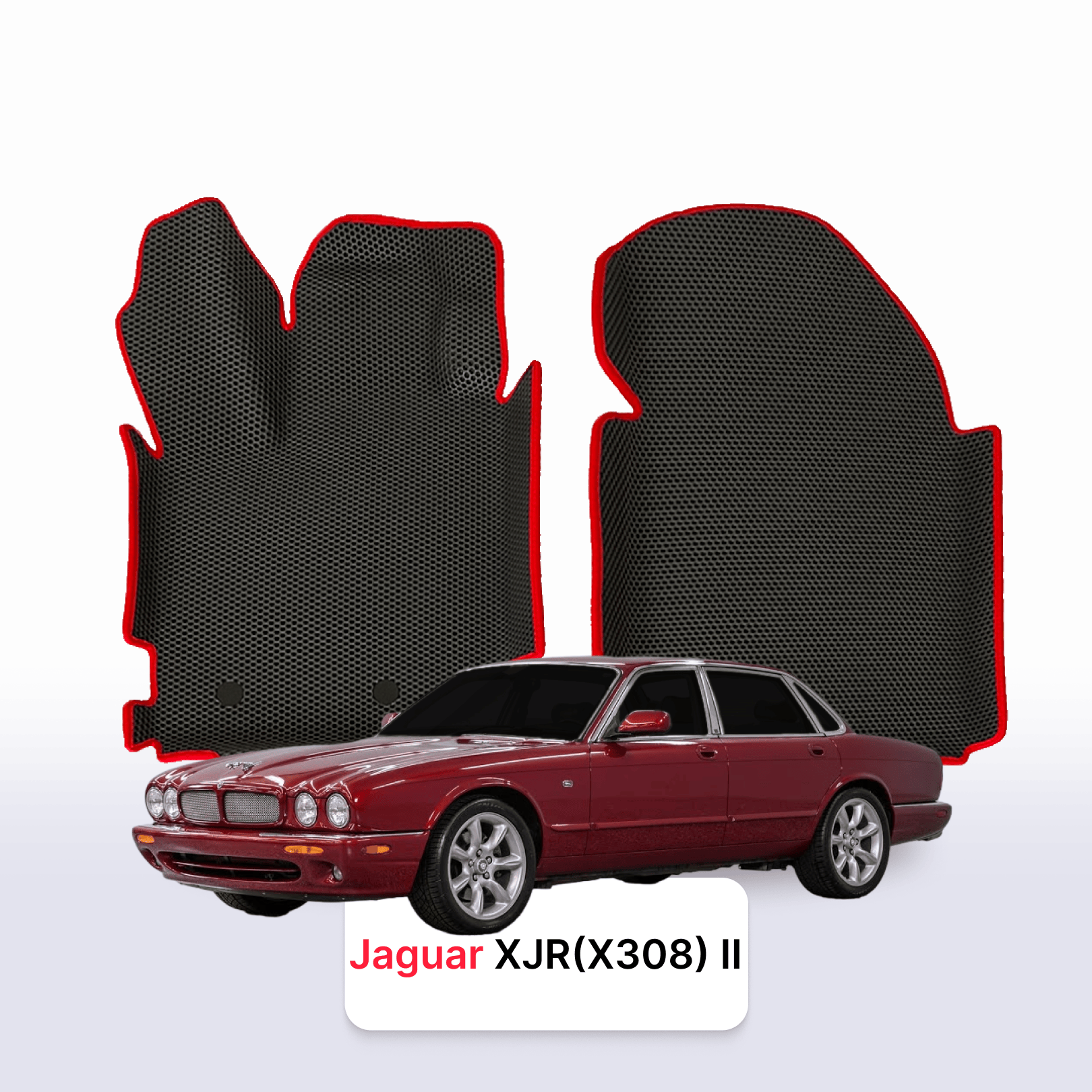 Fußmatten EVAMATS für Jaguar XJR(X308) 2. Generation 1997–2003, Limousine Fußmatten EVAMATS für Jaguar XJR(X308) 2. Generation 1997–2003, Limousine