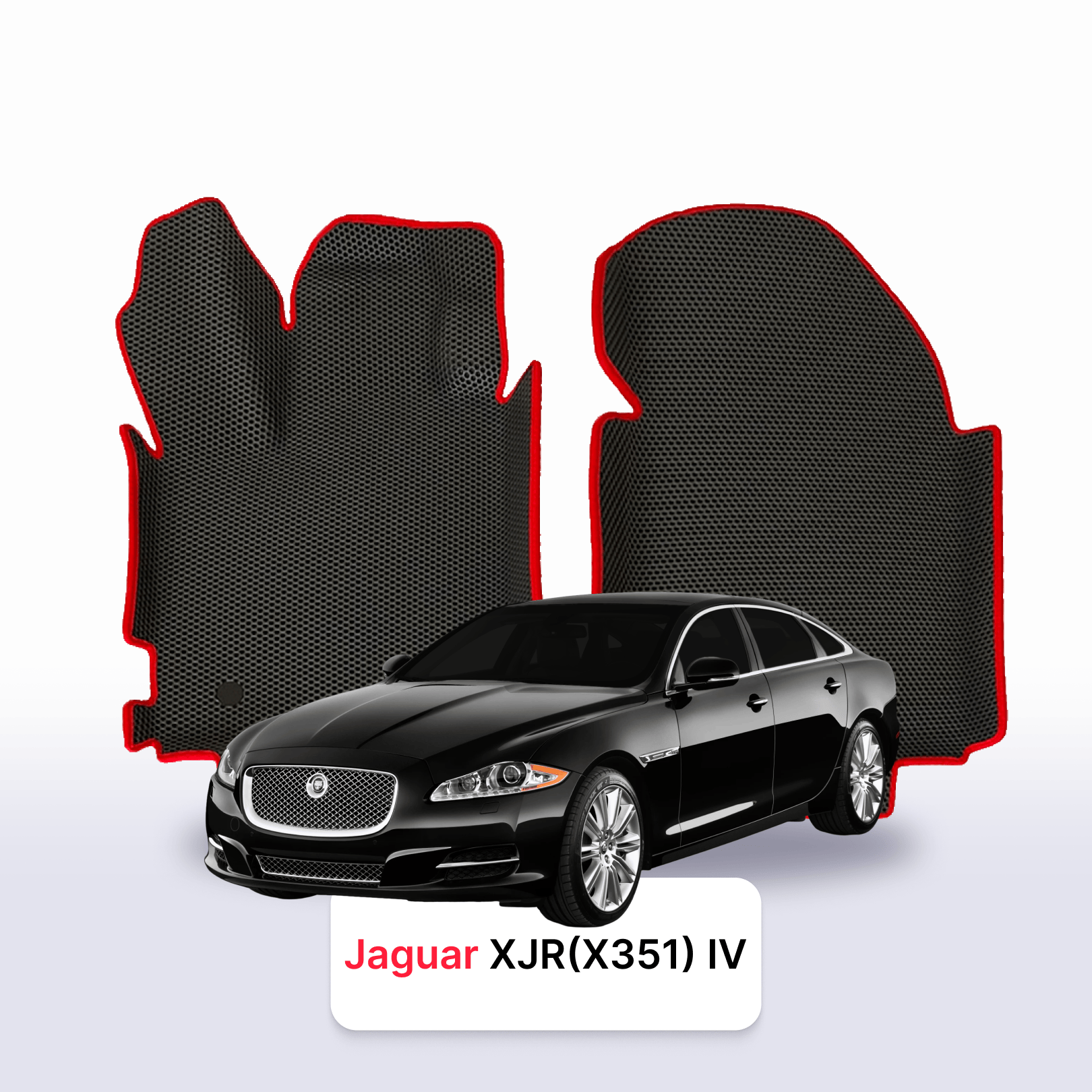 Fußmatten EVAMATS für Jaguar XJR(X351) 4. Generation 2013–2019, Limousine Fußmatten EVAMATS für Jaguar XJR(X351) 4. Generation 2013–2019, Limousine
