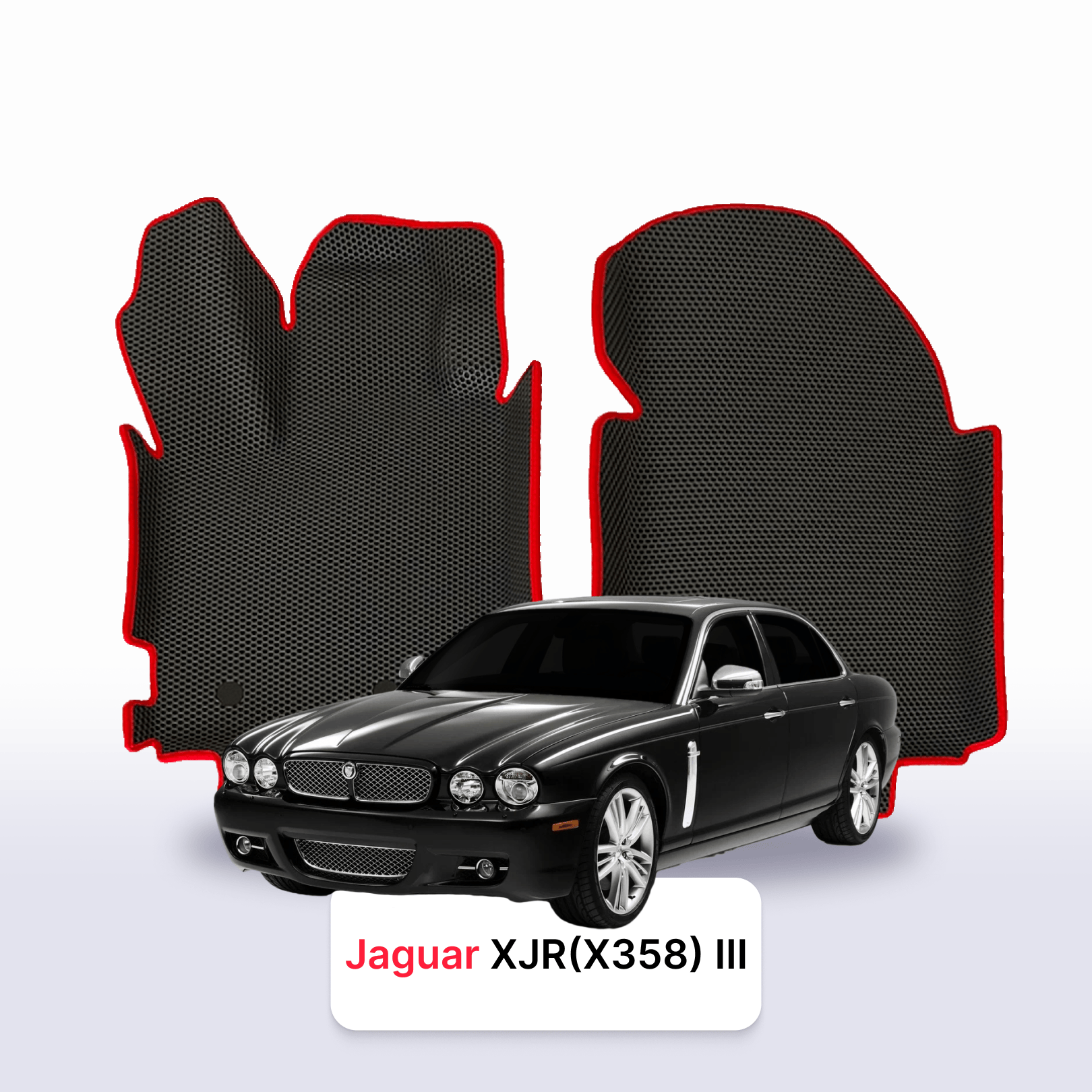 Fußmatten EVAMATS für Jaguar XJR(X358) 3. Generation 2007–2009, Limousine Fußmatten EVAMATS für Jaguar XJR(X358) 3. Generation 2007–2009, Limousine