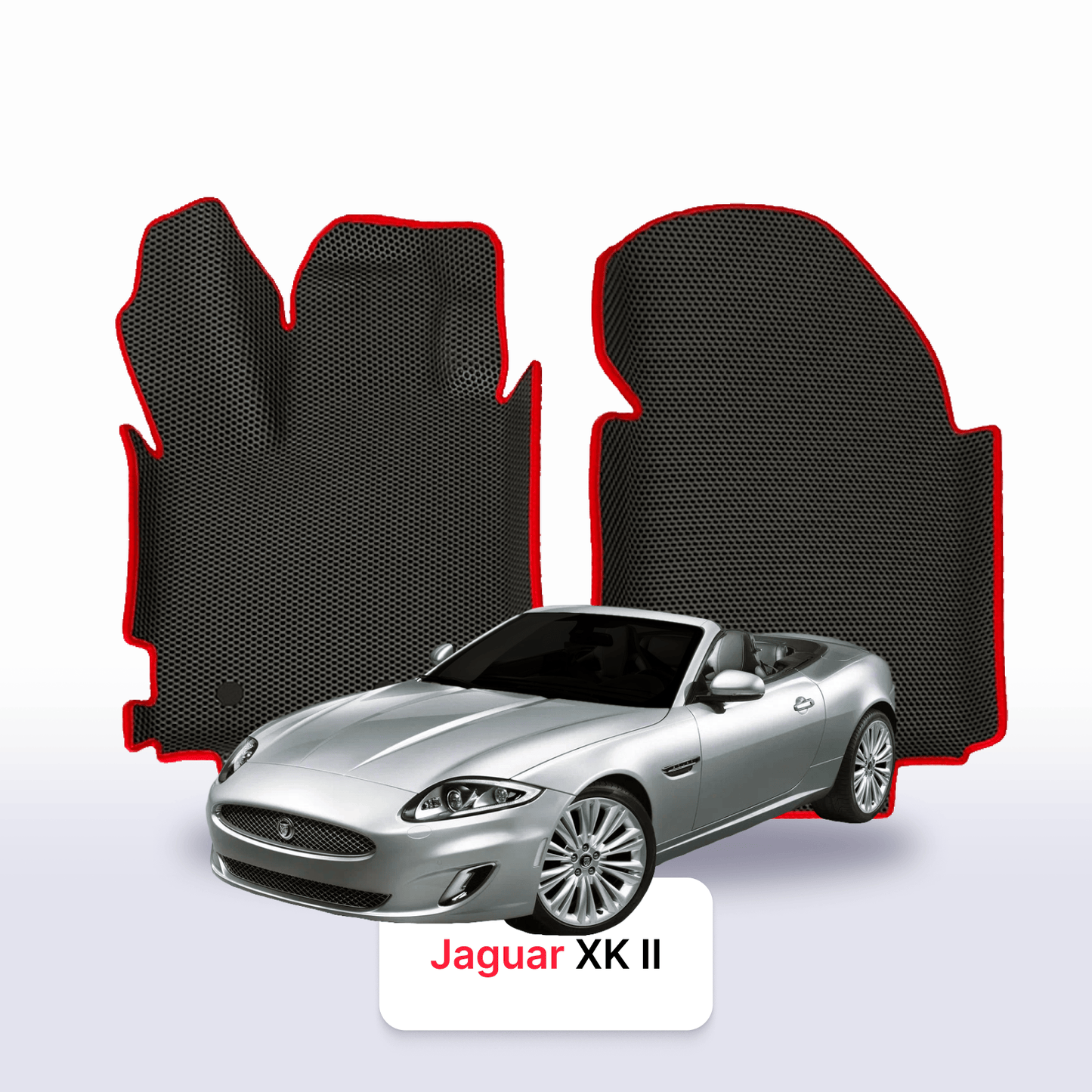Fußmatten EVAMATS für Jaguar XK 2 Gen 2006-2014 Jahr CABRIO