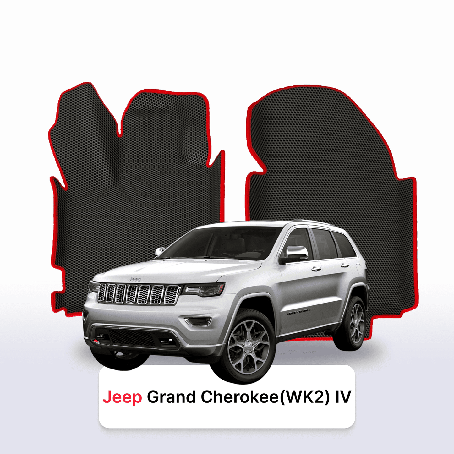 Fußmatten EVAMATS für Jeep Grand Cherokee (WK2) 4. Generation 2010–2022, SUV