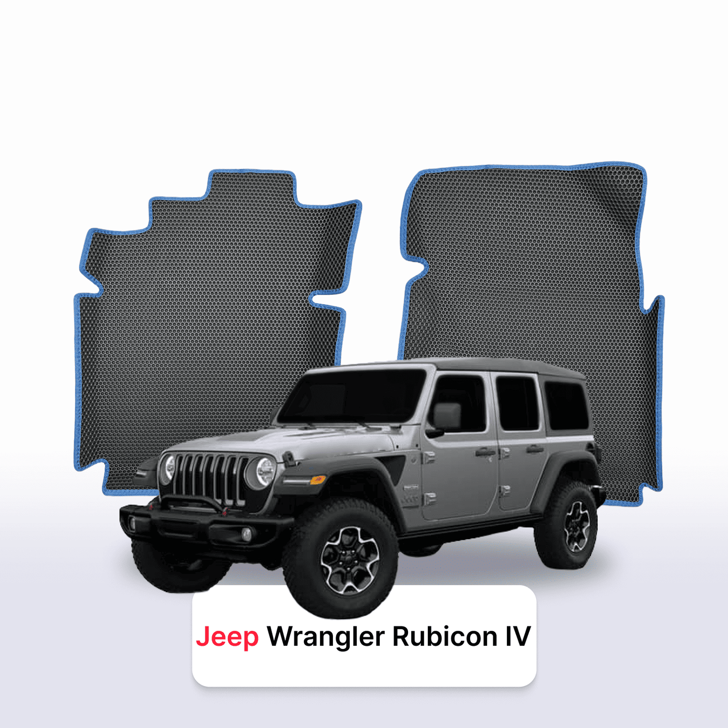 Fußmatten EVAMATS für Jeep Wrangler Rubicon 4 Gen 2020-2023 Jahr SUV