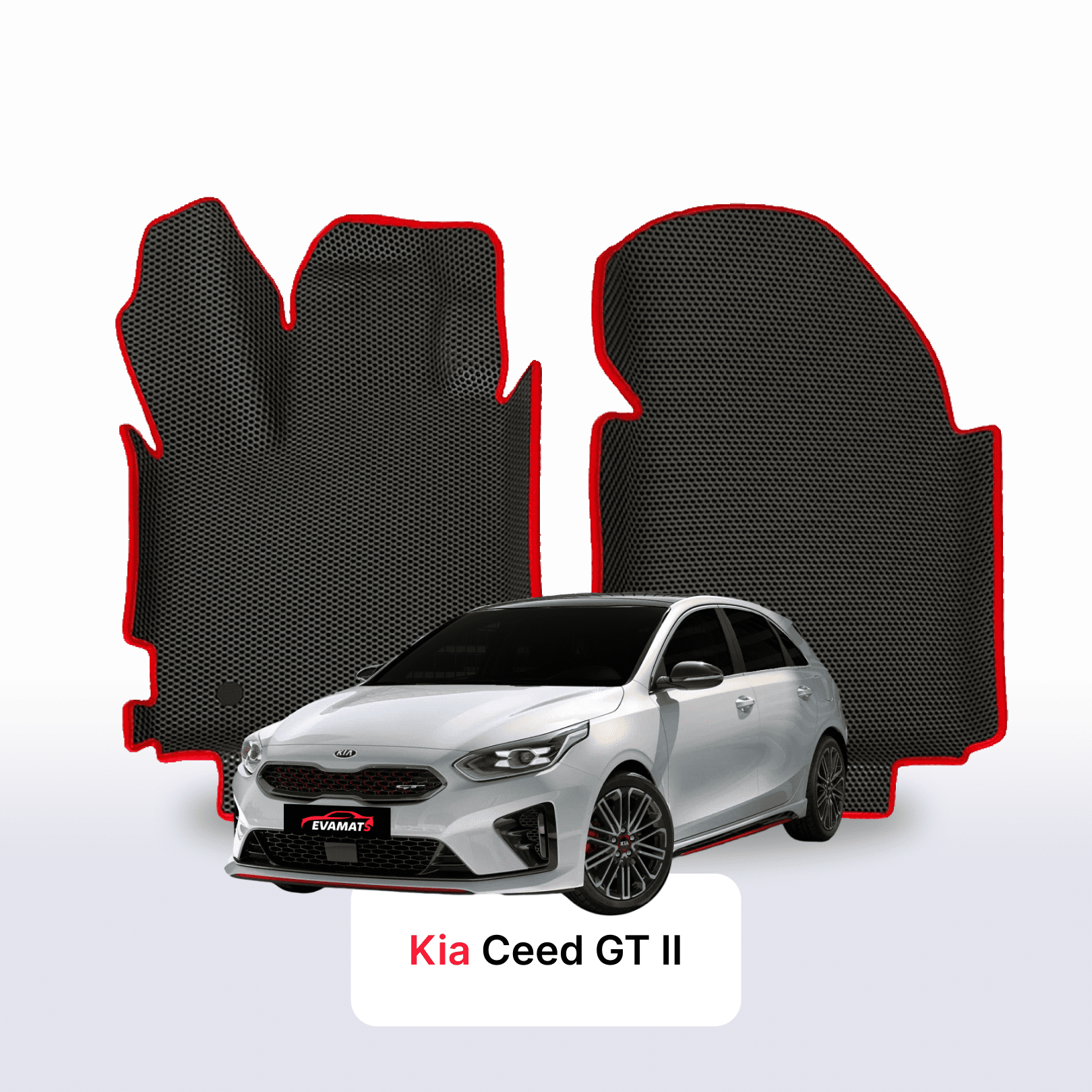 Fußmatten EVAMATS für Kia Ceed GT II Gen 2018-2023 Jahr FLIEßHECK 5-Türer Fußmatten EVAMATS für Kia Ceed GT II Gen 2018-2023 Jahr FLIEßHECK 5-Türer