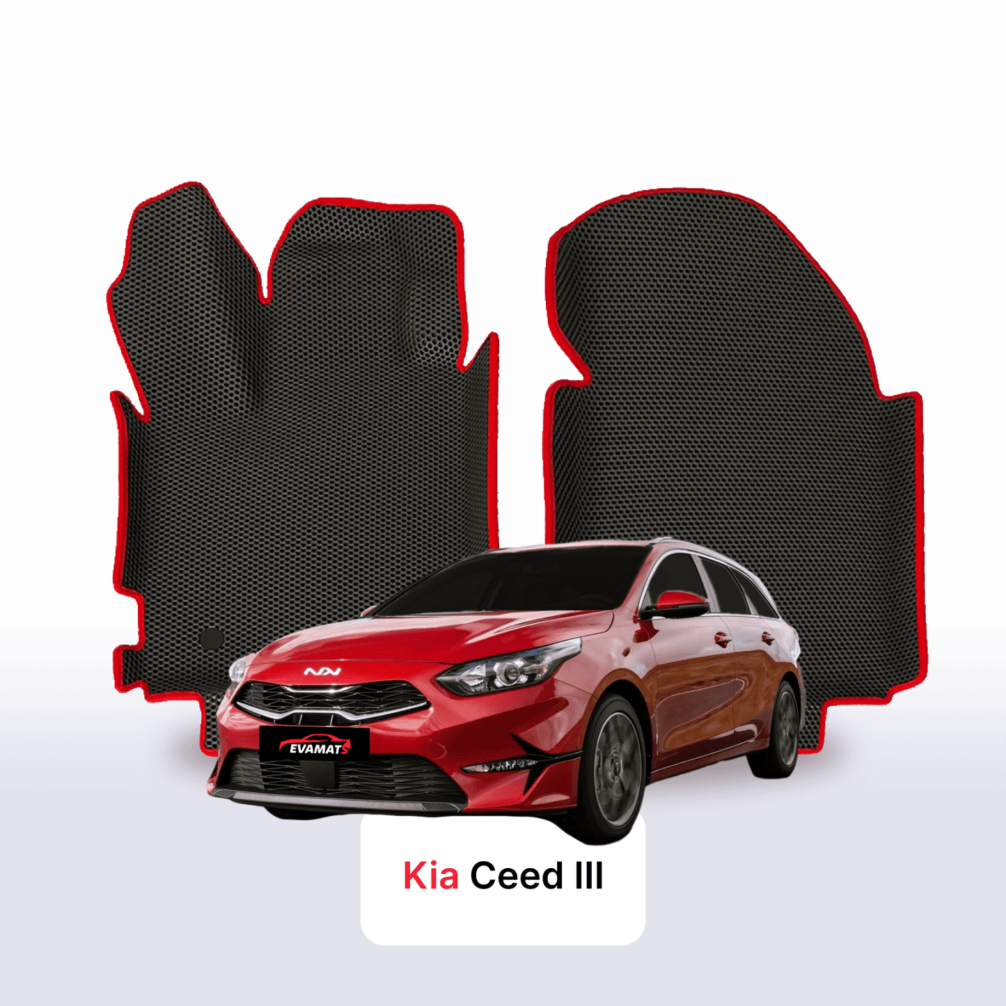 Fußmatten EVAMATS für Kia Ceed III Gen 2018-2025 Jahr Kombi