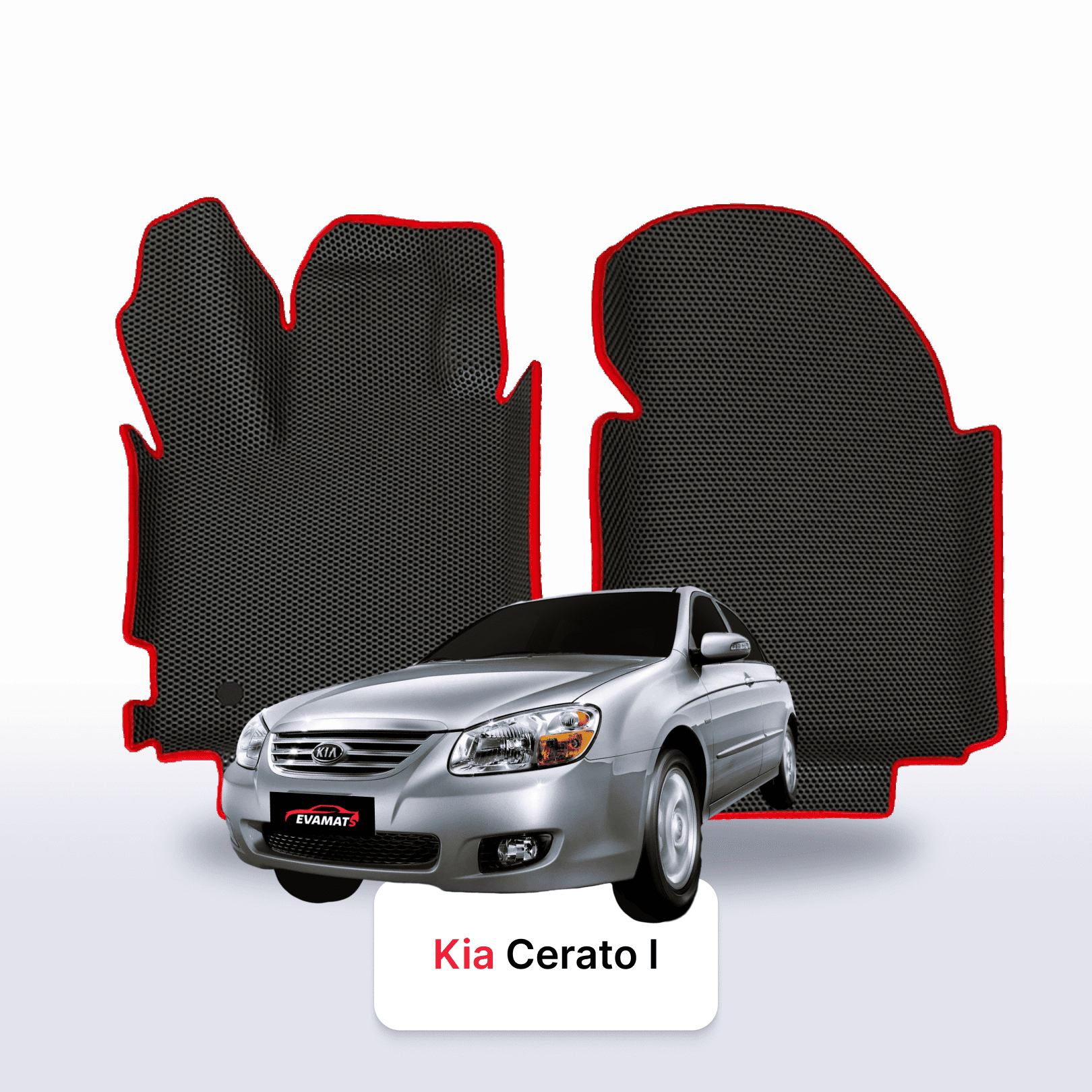 Fußmatten EVAMATS für Kia Cerato I Gen 2003-2009 Jahr Limousine Fußmatten EVAMATS für Kia Cerato I Gen 2003-2009 Jahr Limousine