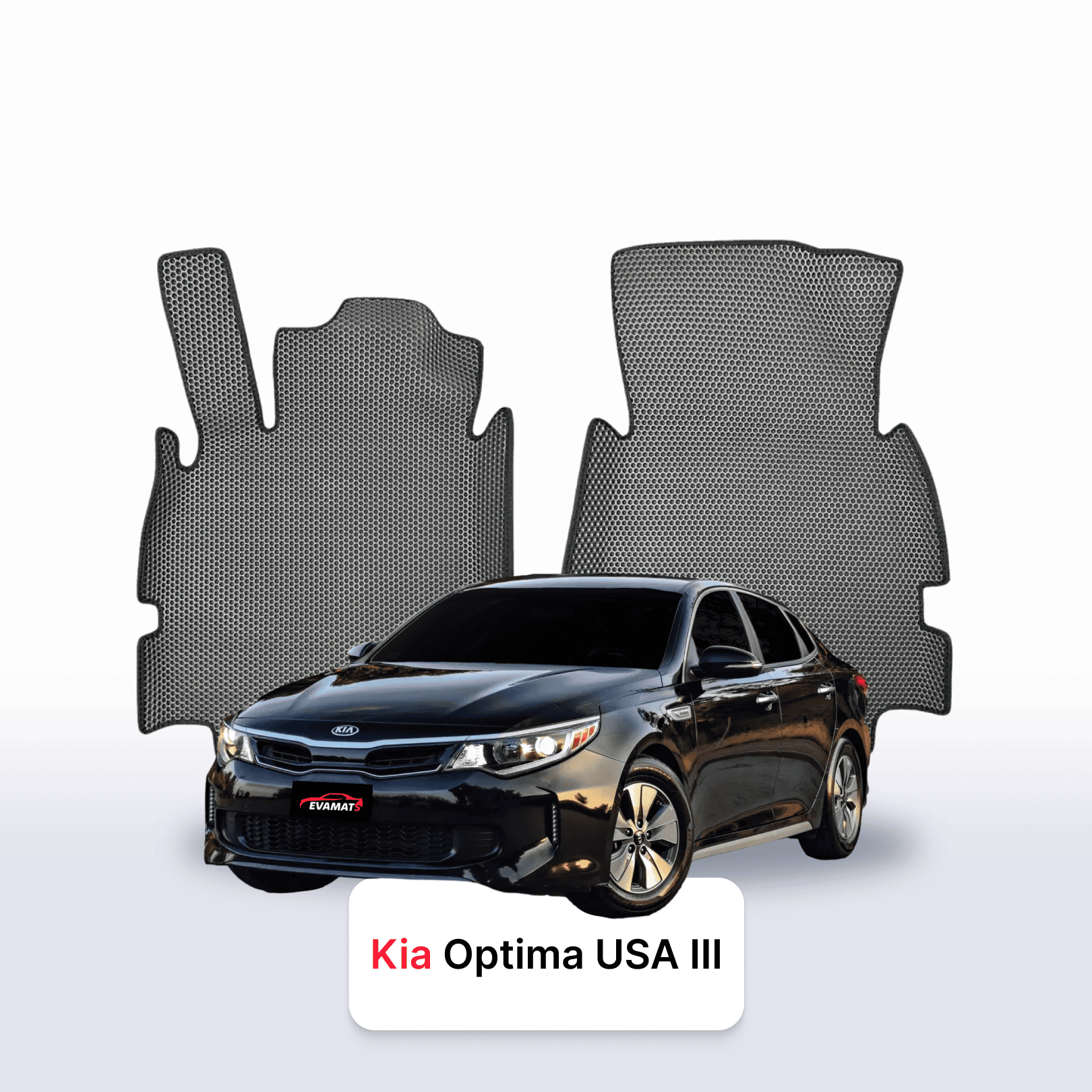 Fußmatten EVAMATS für Kia Optima USA III Gen 2010-2015 Jahr SEDAN Fußmatten EVAMATS für Kia Optima USA III Gen 2010-2015 Jahr SEDAN