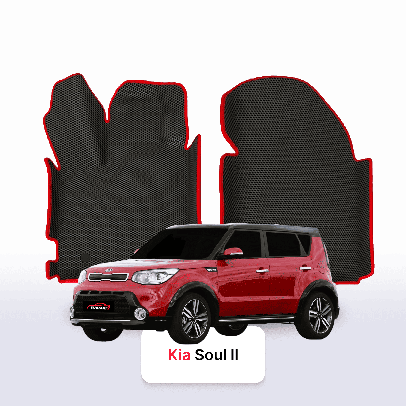 Fußmatten EVAMATS für Kia Soul II Gen 2013-2019 Jahr FLIEßHECK 5-Türer Fußmatten EVAMATS für Kia Soul II Gen 2013-2019 Jahr FLIEßHECK 5-Türer