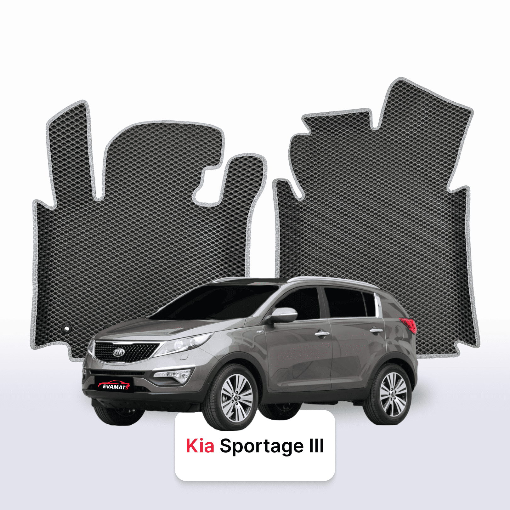 Fußmatten EVAMATS für Kia Sportage III Gen 2010-2016 Jahr SUV Fußmatten EVAMATS für Kia Sportage III Gen 2010-2016 Jahr SUV