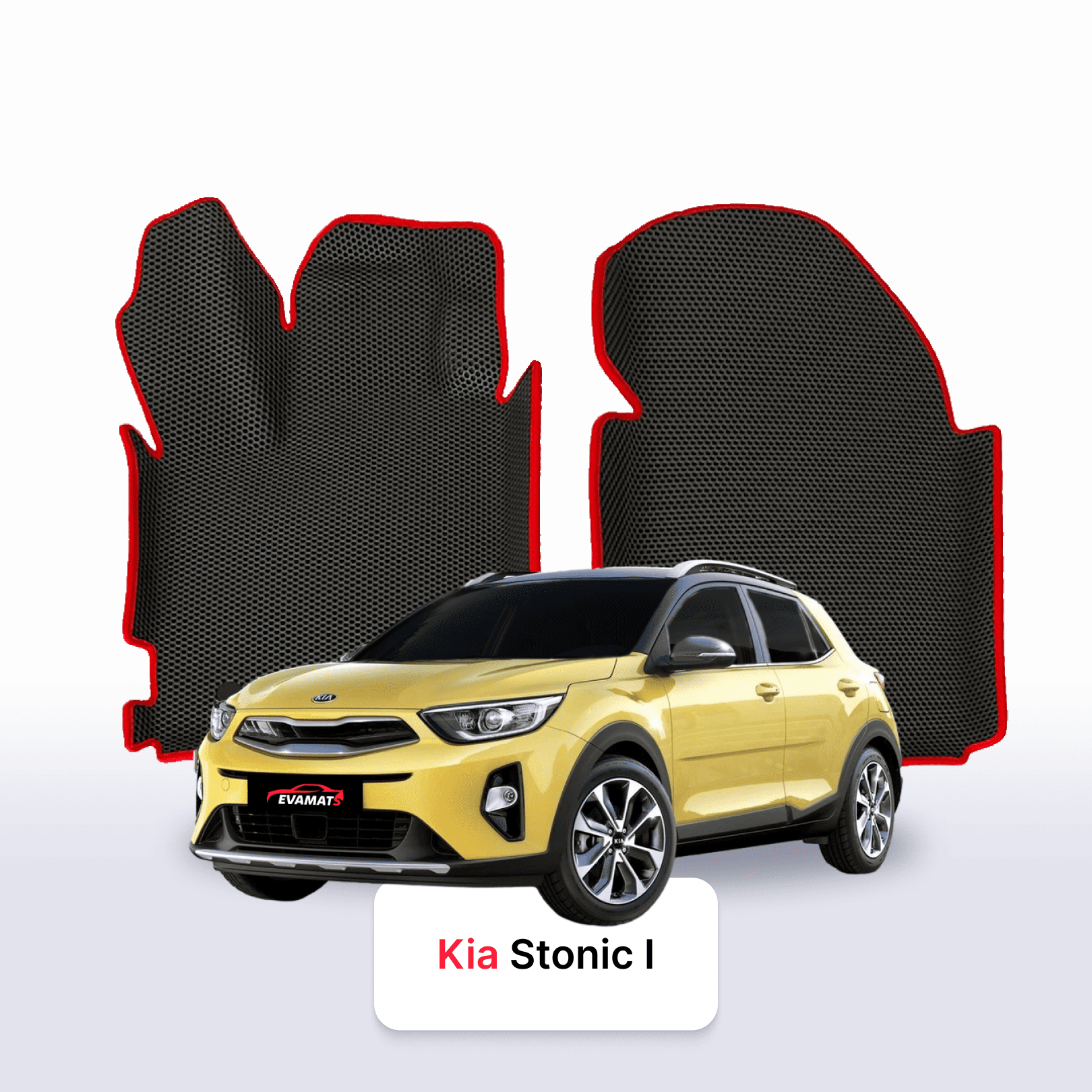 Fußmatten EVAMATS für Kia Stonic I Gen 2017-2025 Jahr SUV Fußmatten EVAMATS für Kia Stonic I Gen 2017-2025 Jahr SUV