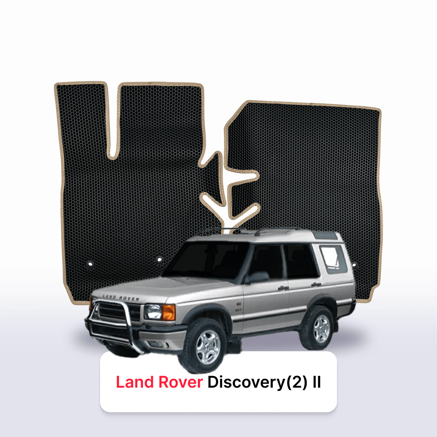 Fußmatten EVAMATS für Land Rover Discovery(2) 2. Generation 1998-2004 Jahr SUV
