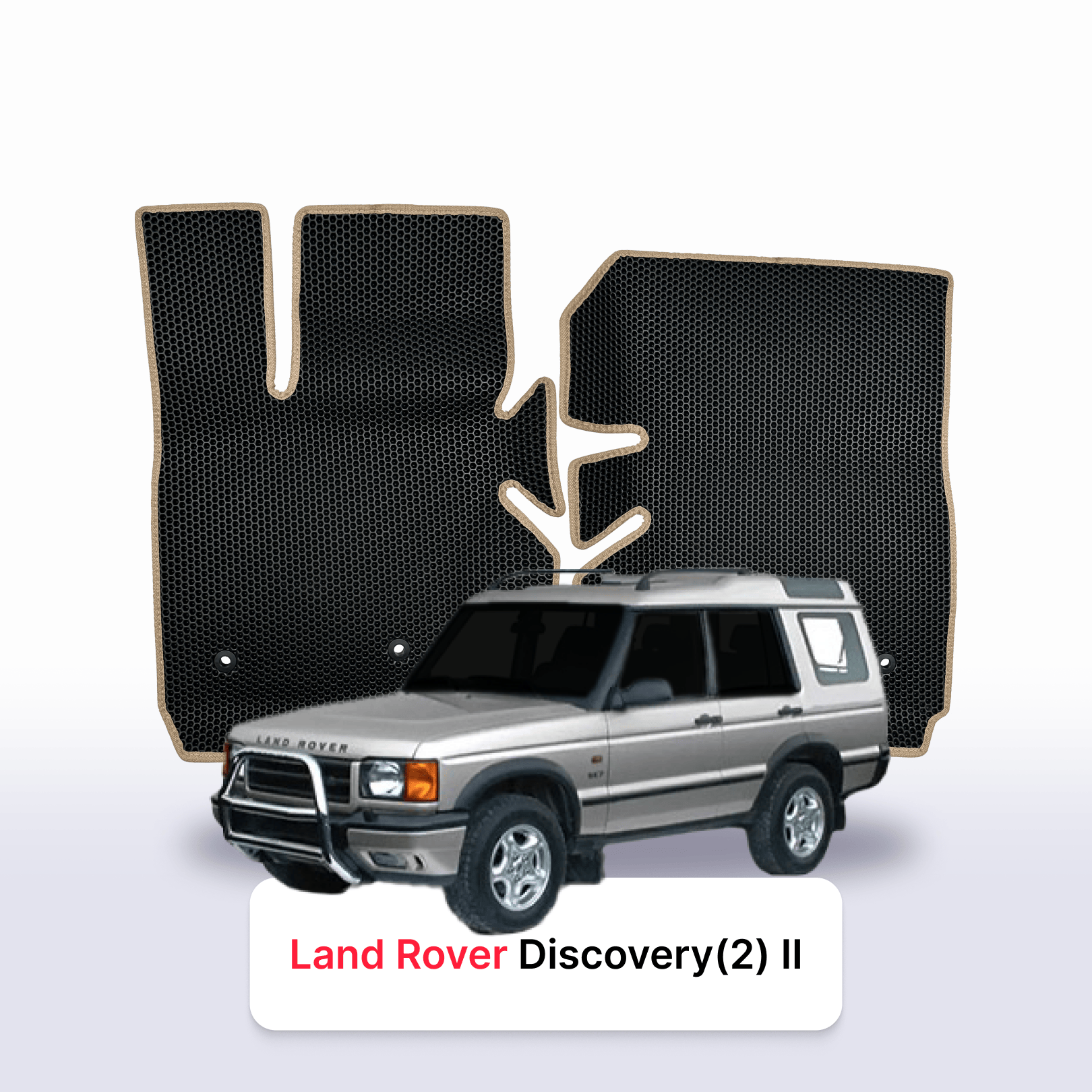 Fußmatten EVAMATS für Land Rover Discovery(2) 2. Generation 1998-2004 Jahr SUV Fußmatten EVAMATS für Land Rover Discovery(2) 2. Generation 1998-2004 Jahr SUV